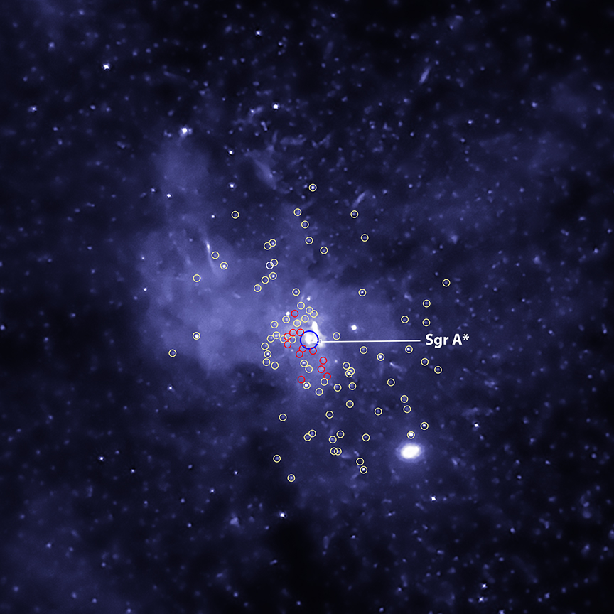 APOD: 2018 May 12 – A Plurality of Singularities at the Galactic Center