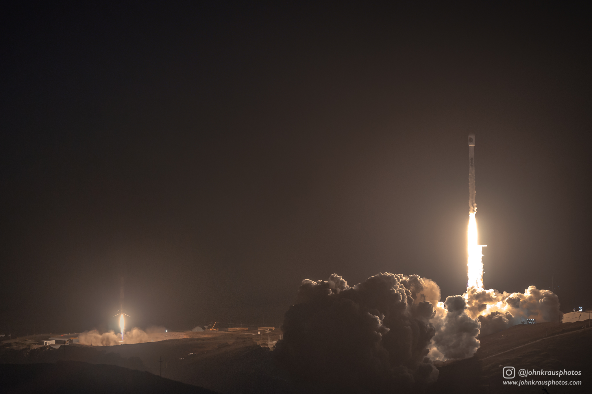APOD: 2018 October 11 – West Coast Launch and Landing