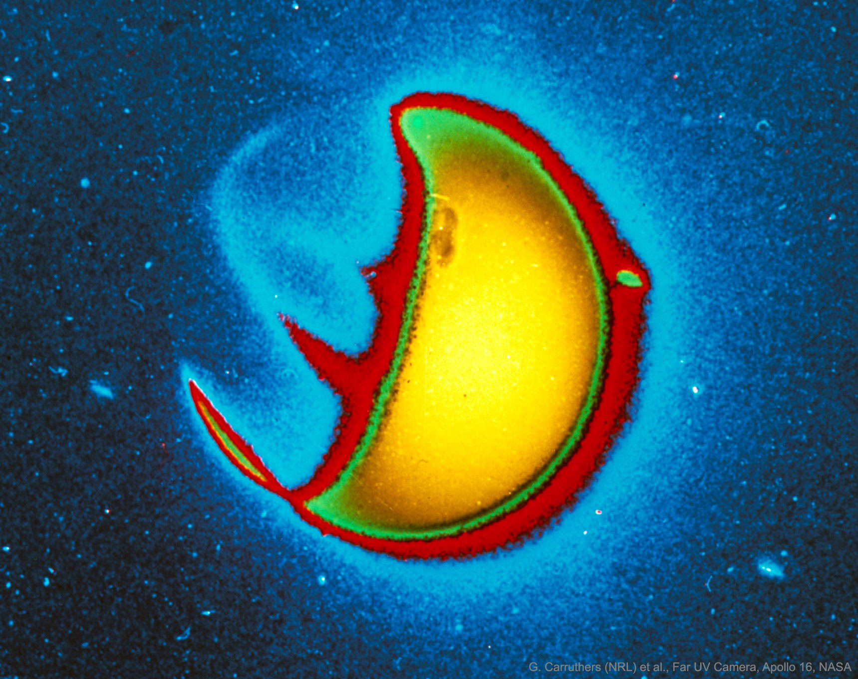 APOD: 2018 October 28 – Ultraviolet Earth from an Observatory on the Moon