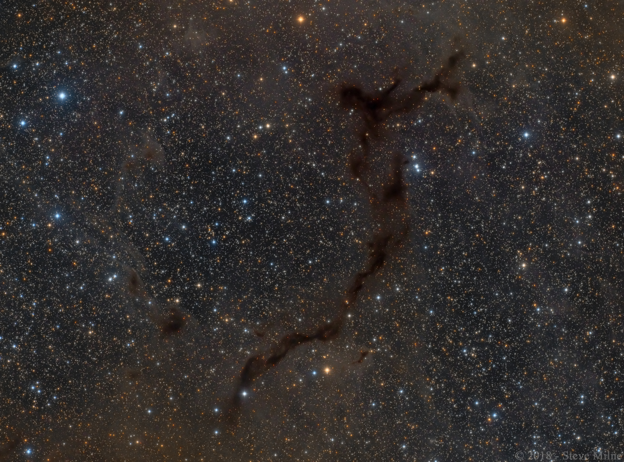 APOD: 2018 October 25 – Barnard 150: Seahorse in Cepheus