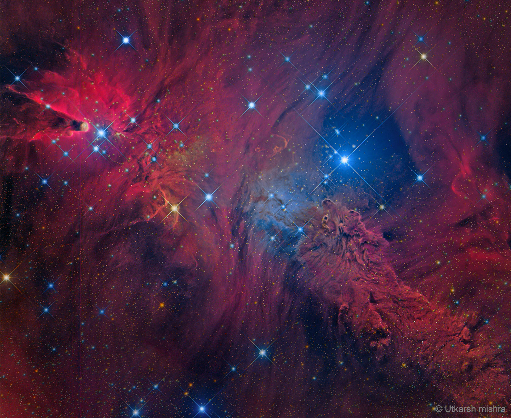 APOD: 2019 April 16 – In the Vicinity of the Cone Nebula