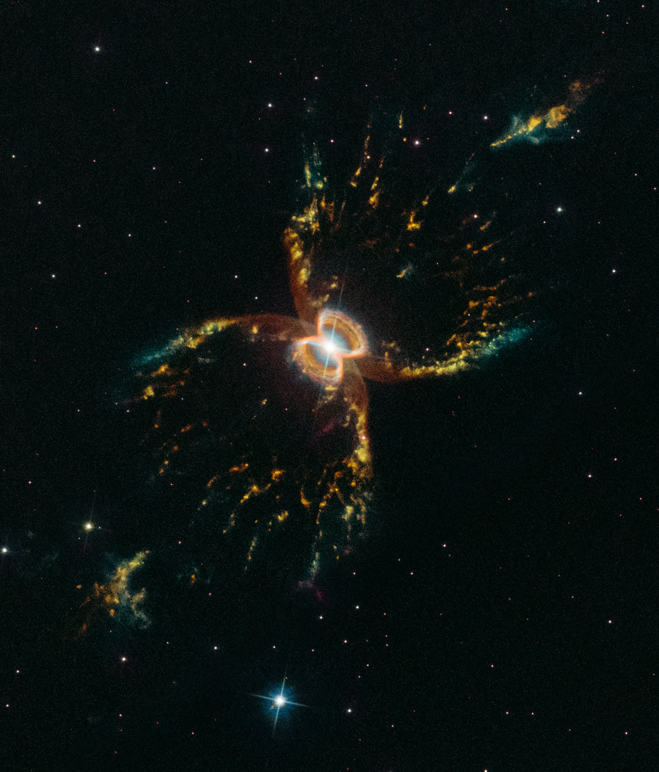 APOD: 2019 April 24 – The Shape of the Southern Crab