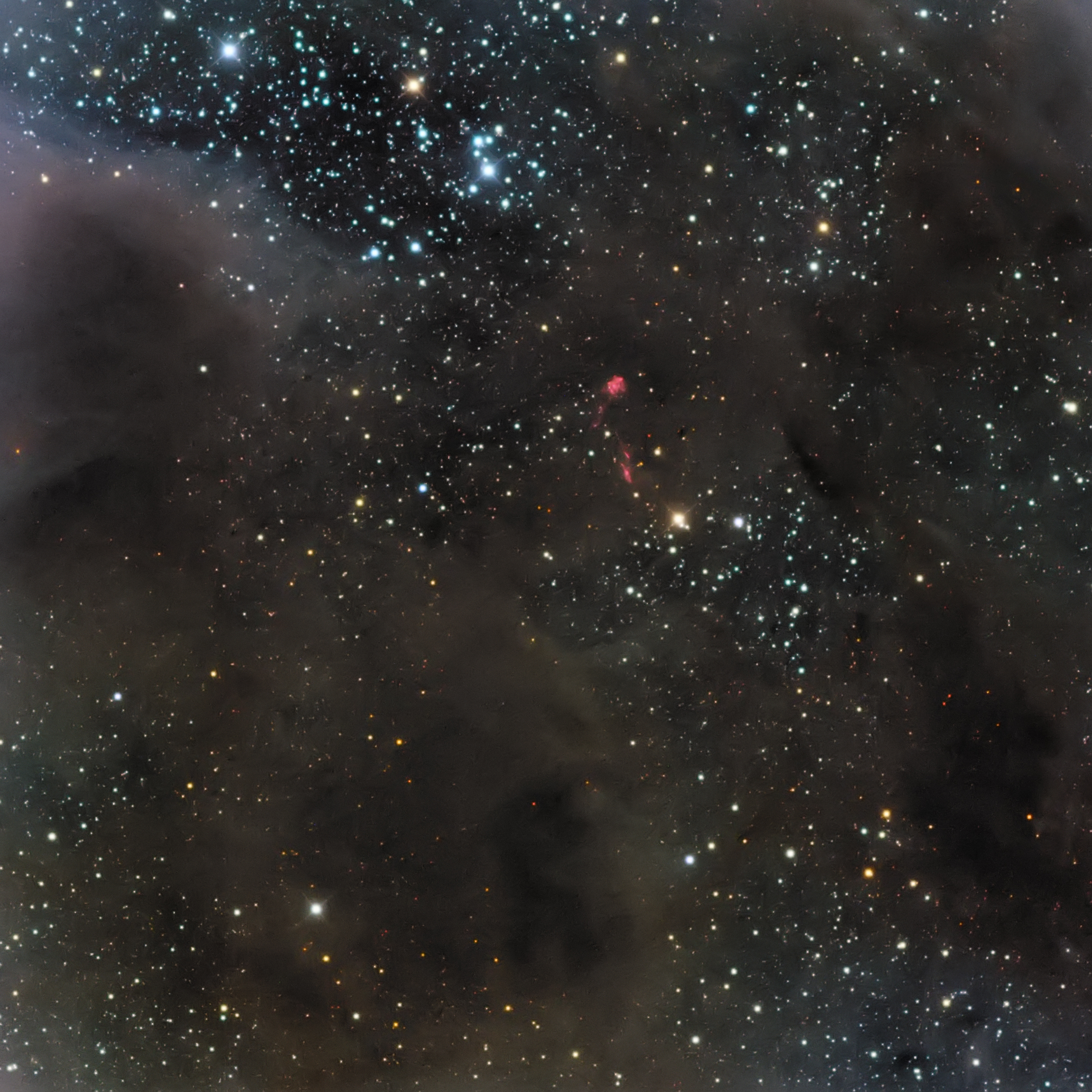 APOD: 2019 August 2 – Chamaeleon II Dark Cloud