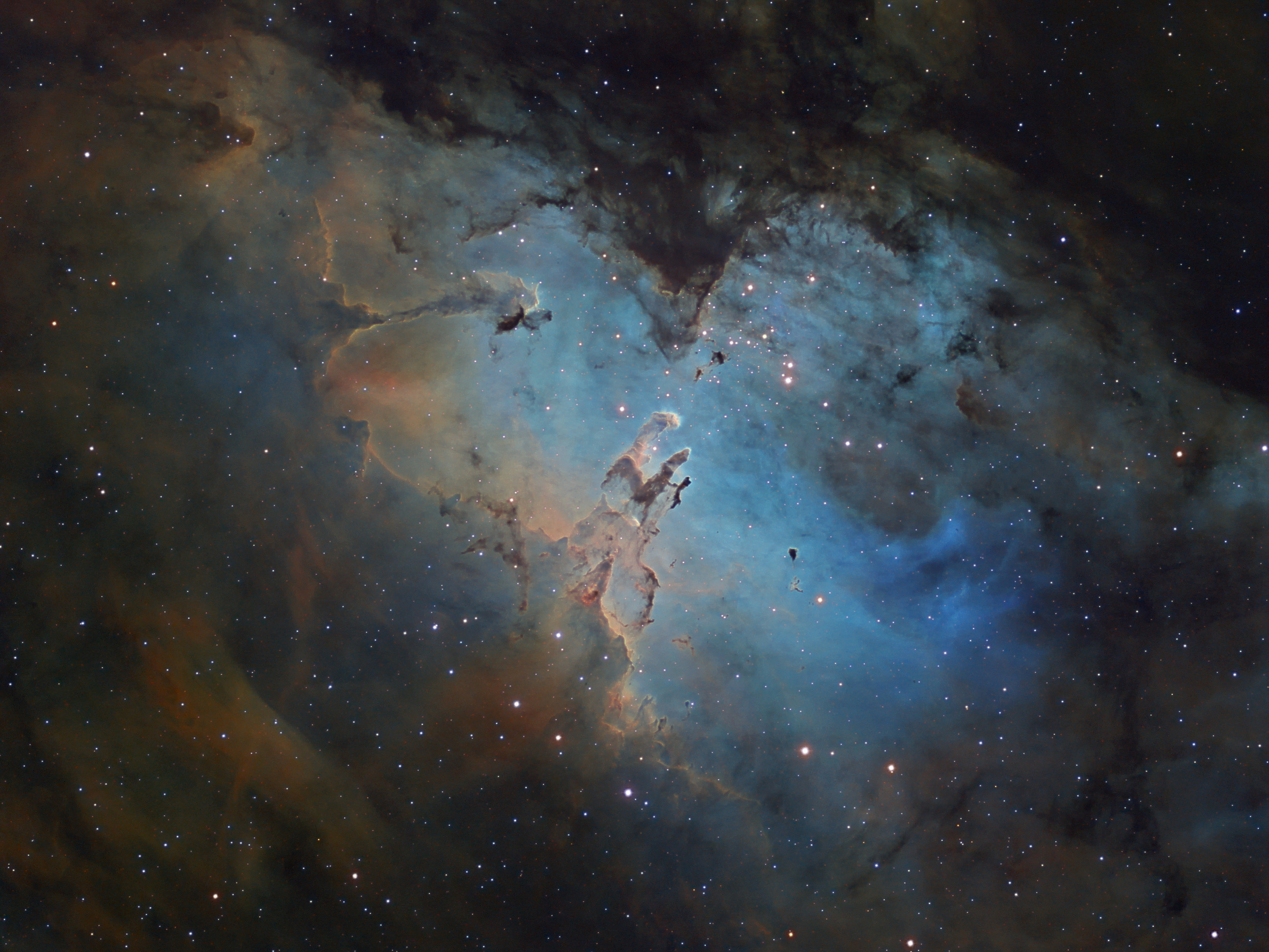 APOD: 2019 August 10 – M16 Close Up