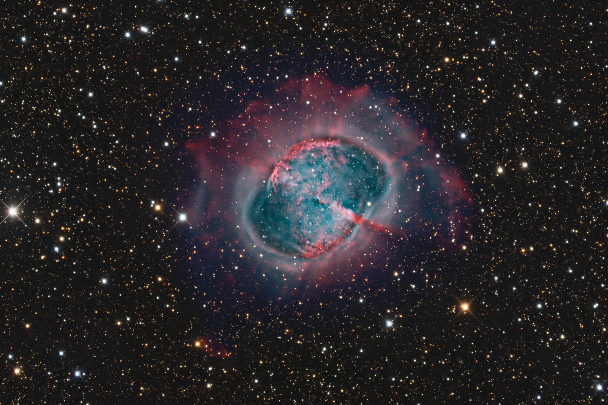 APOD: 2019 August 29 – M27: Not a Comet
