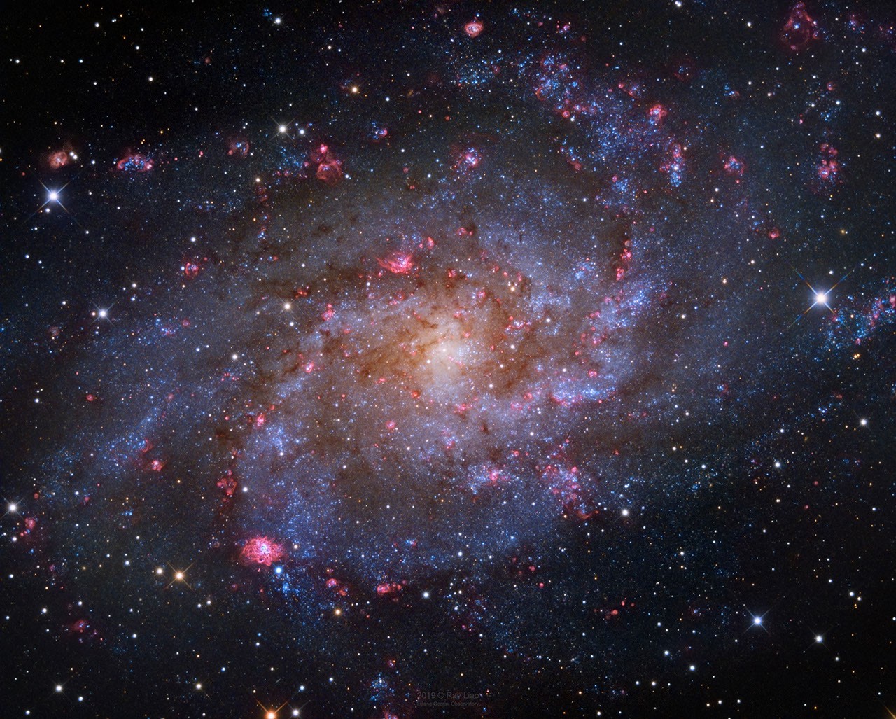 M33: The Triangulum Galaxy — APOD for 2019-12-31