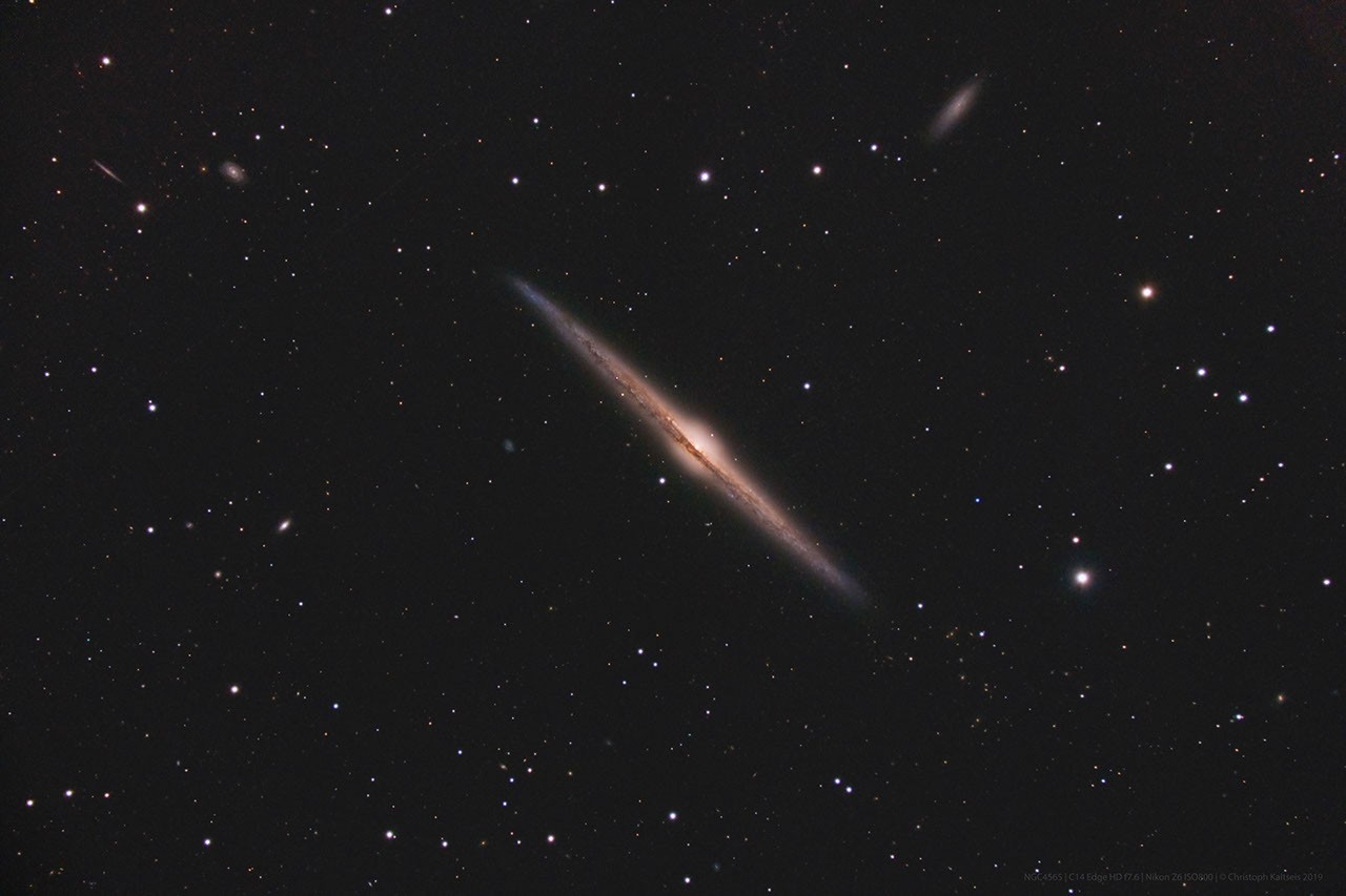 NGC 4565: Galaxy on Edge — APOD for 2019-02-22