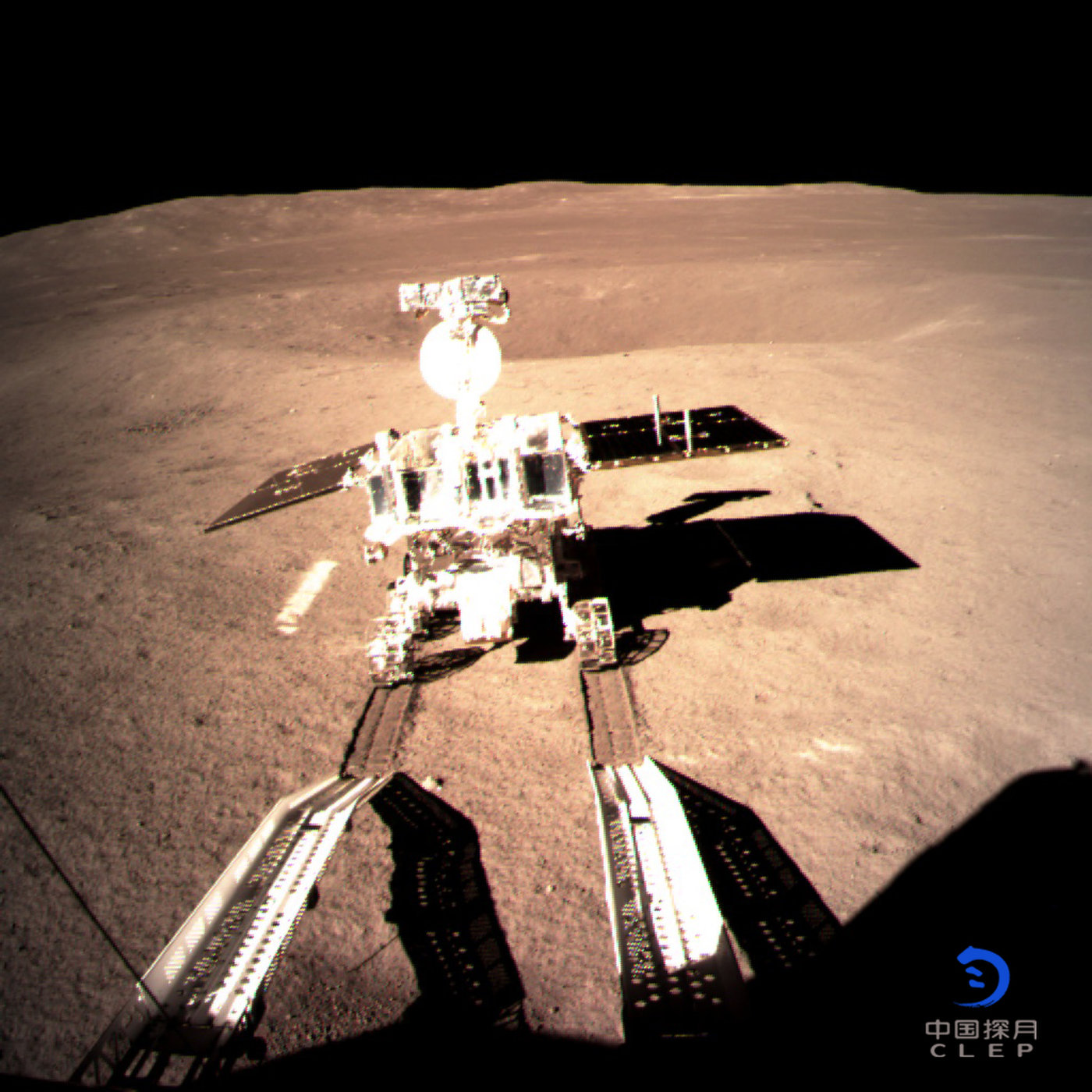 APOD: 2019 January 5 – Yutu 2 on the Farside