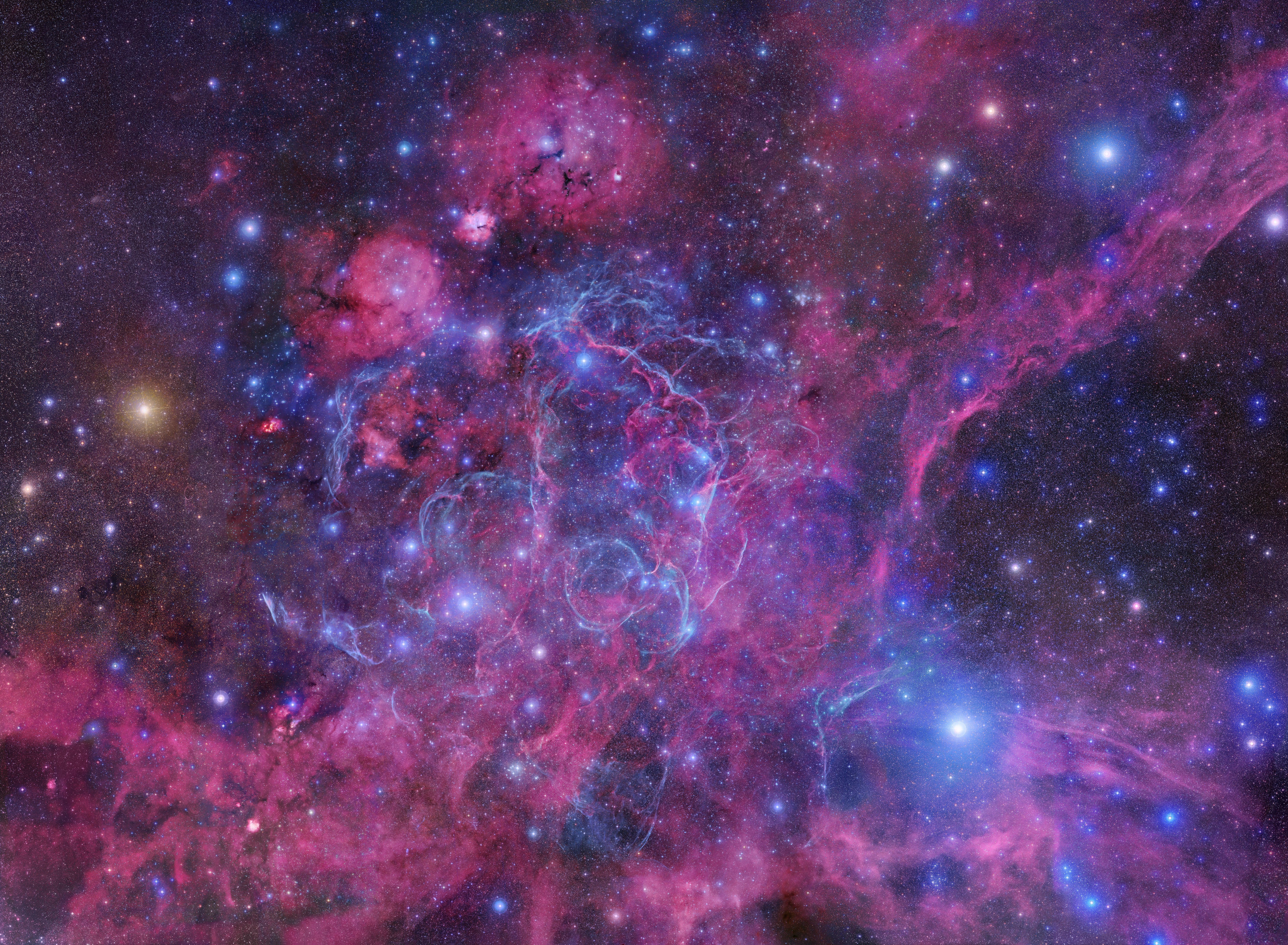 APOD: 2019 January 10 – Vela Supernova Remnant Mosaic