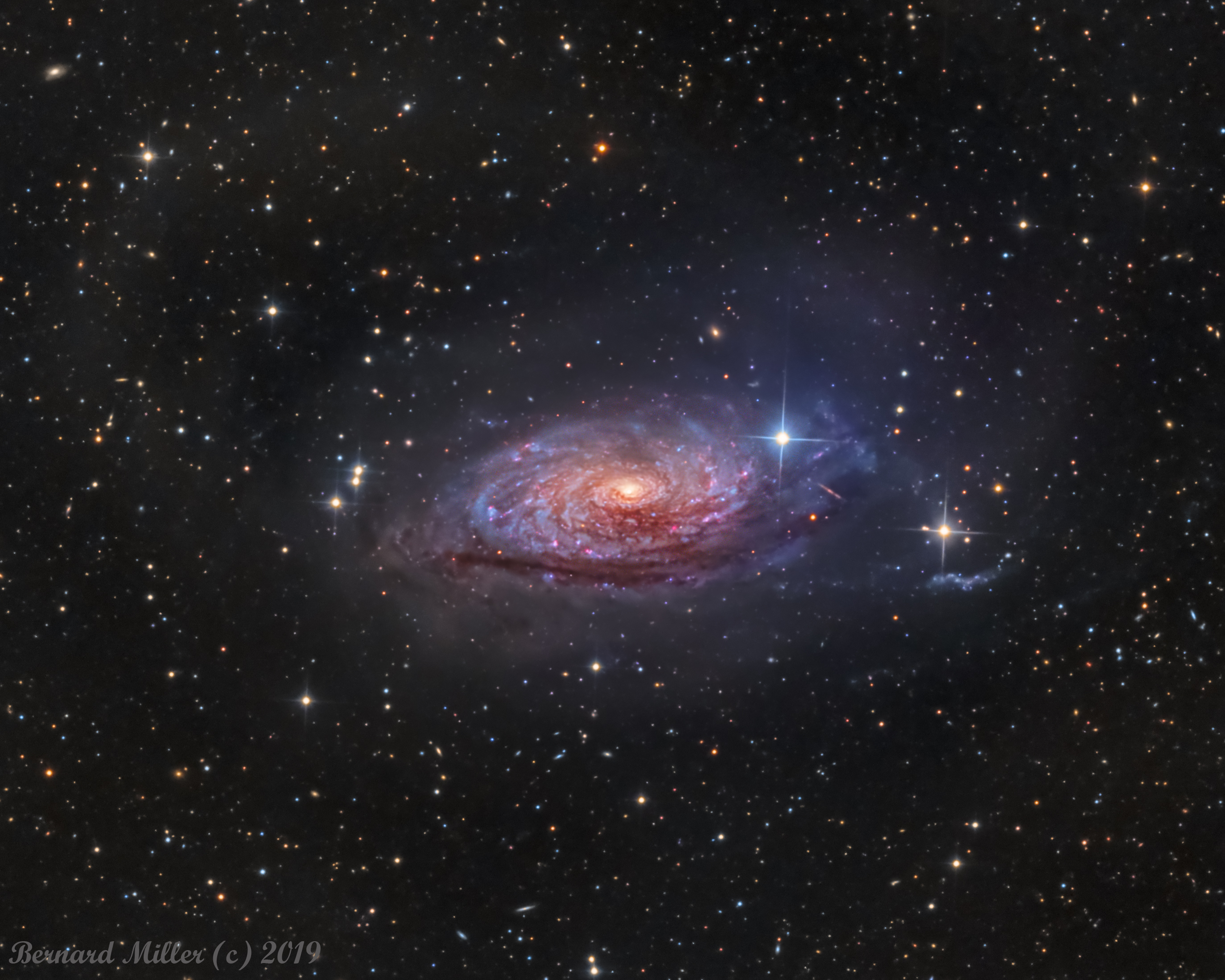 APOD: 2019 June 6 – Messier 63: The Sunflower Galaxy