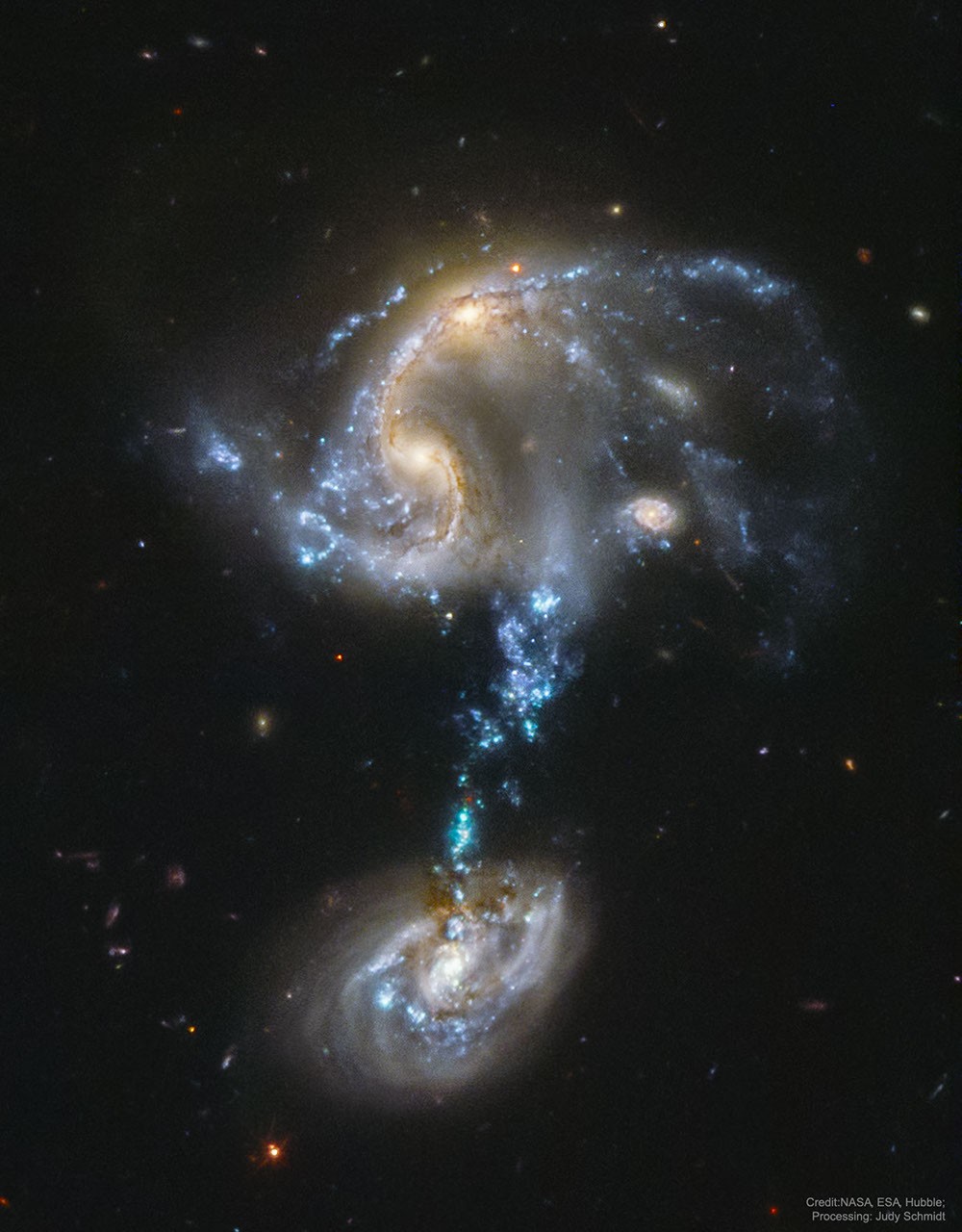 Arp 194: Merging Galaxy Group — APOD for 2019-03-25