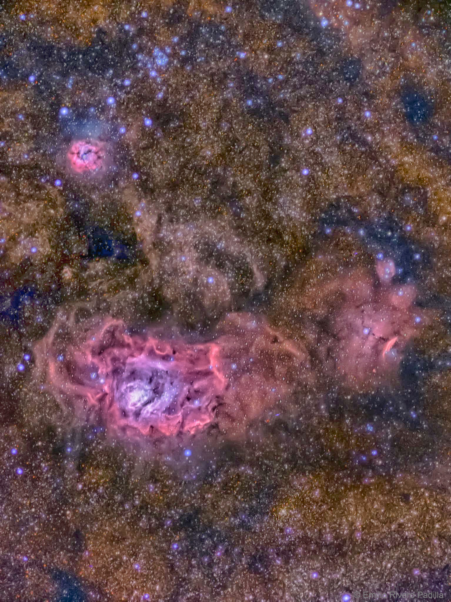 APOD: 2019 May 21 – Deep Field: Nebulae of Sagittarius