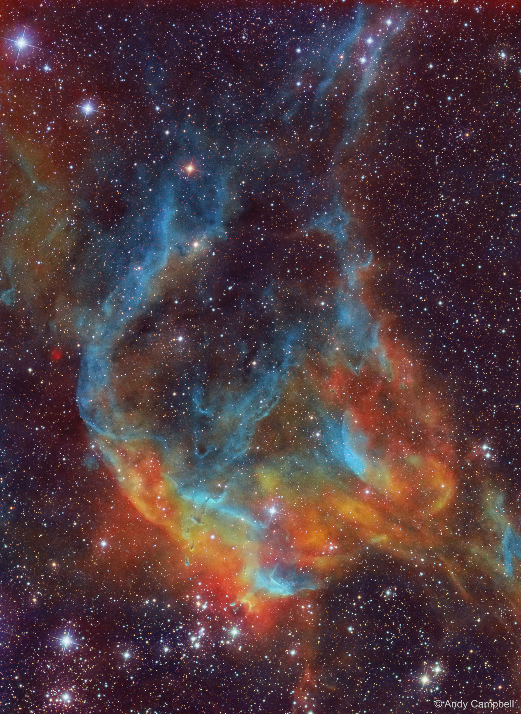 APOD: 2019 May 28 – Stars, Dust, and Gas near NGC 3572