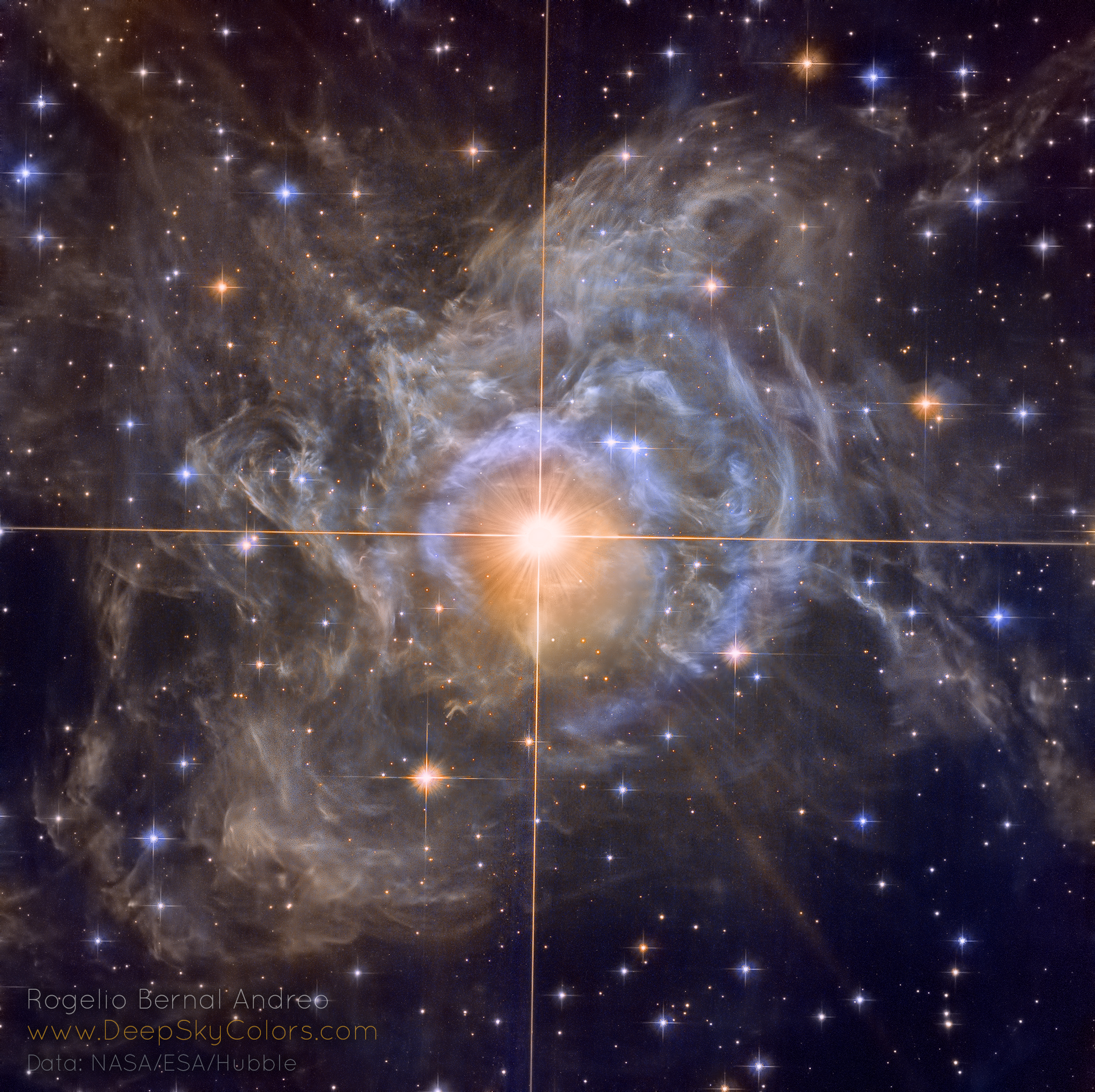 APOD: 2019 May 17 – RS Puppis