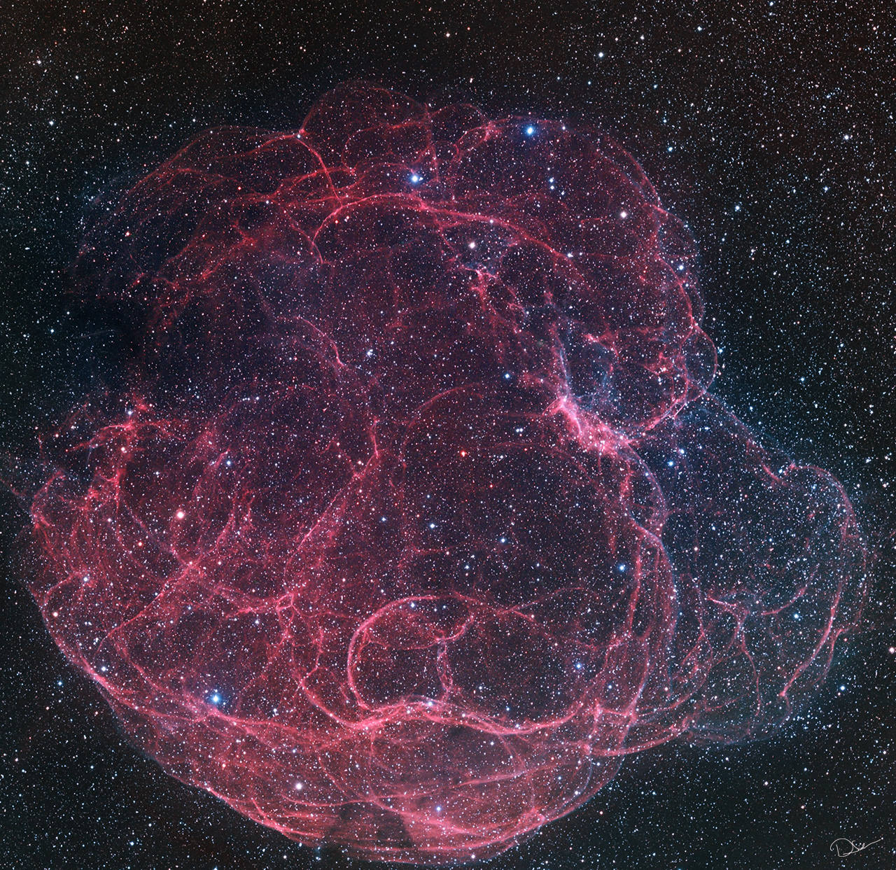 APOD: 2019 November 21 – Simeis 147: Supernova Remnant