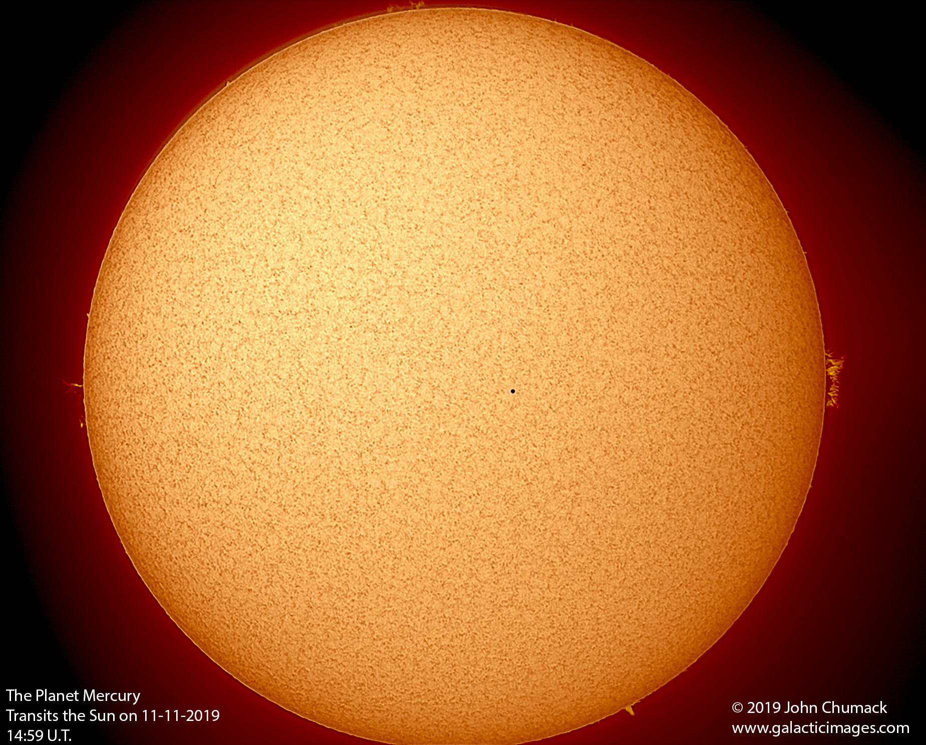 APOD: 2019 November 14 – Mercury and the Quiet Sun