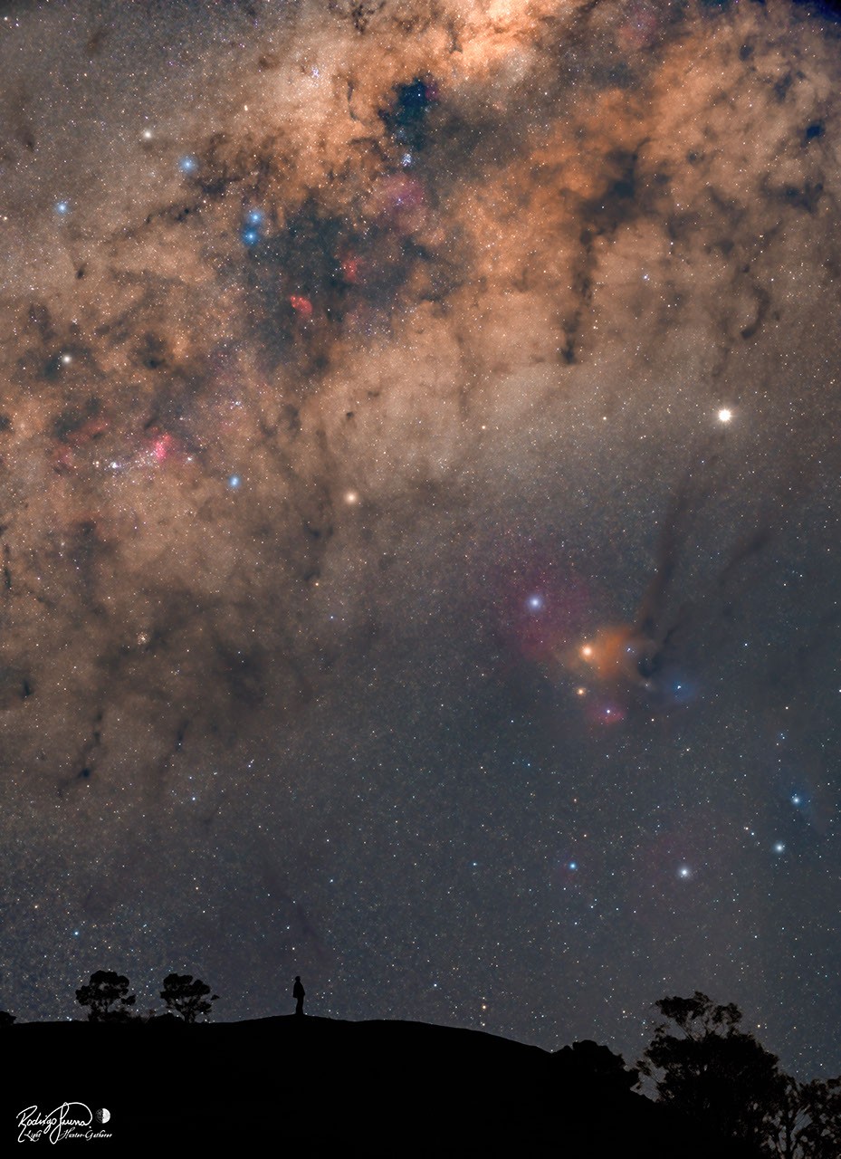 The Galaxy Above — APOD for 2019-10-15