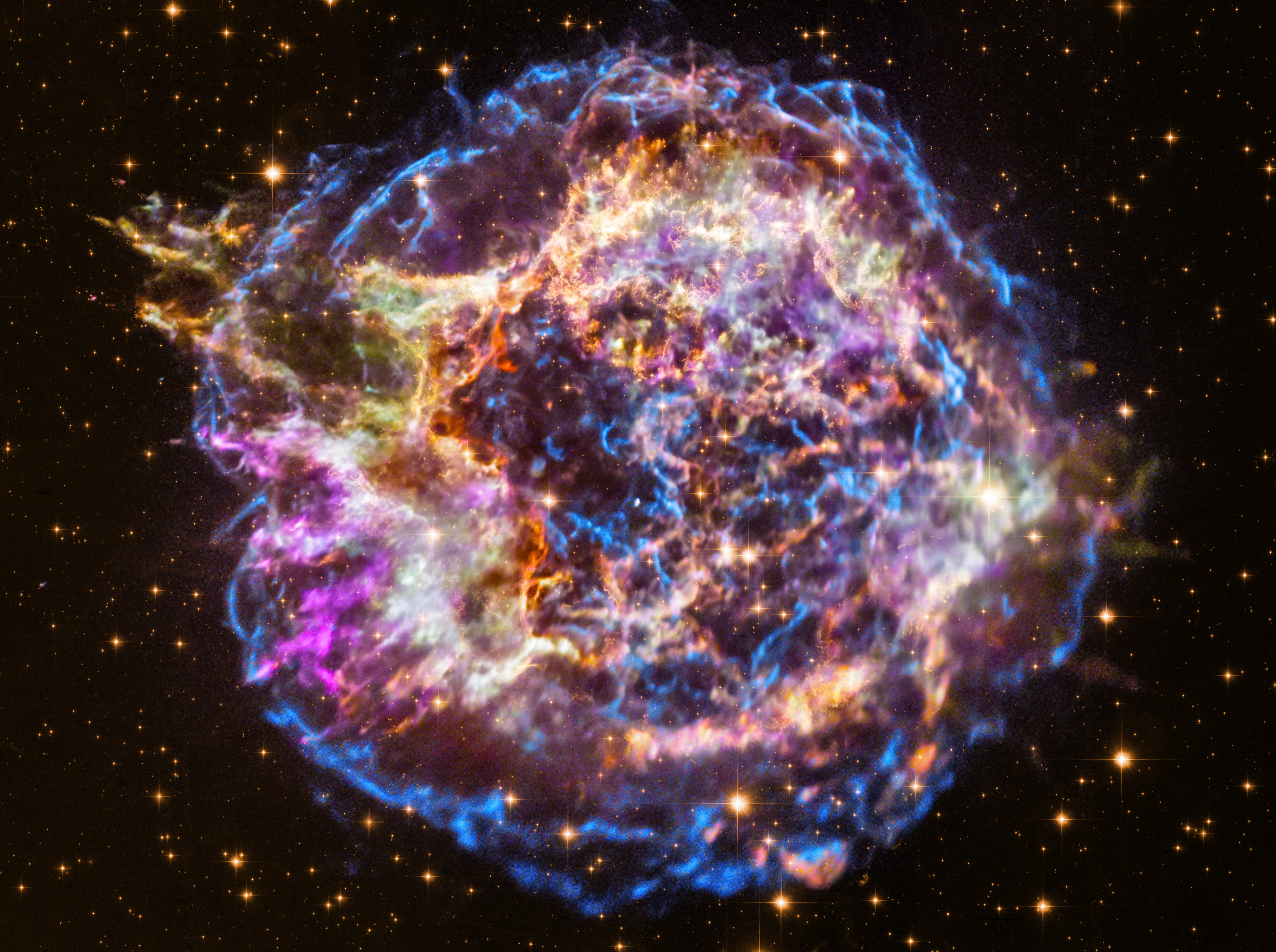 APOD: 2019 September 6 – Recycling Cassiopeia A
