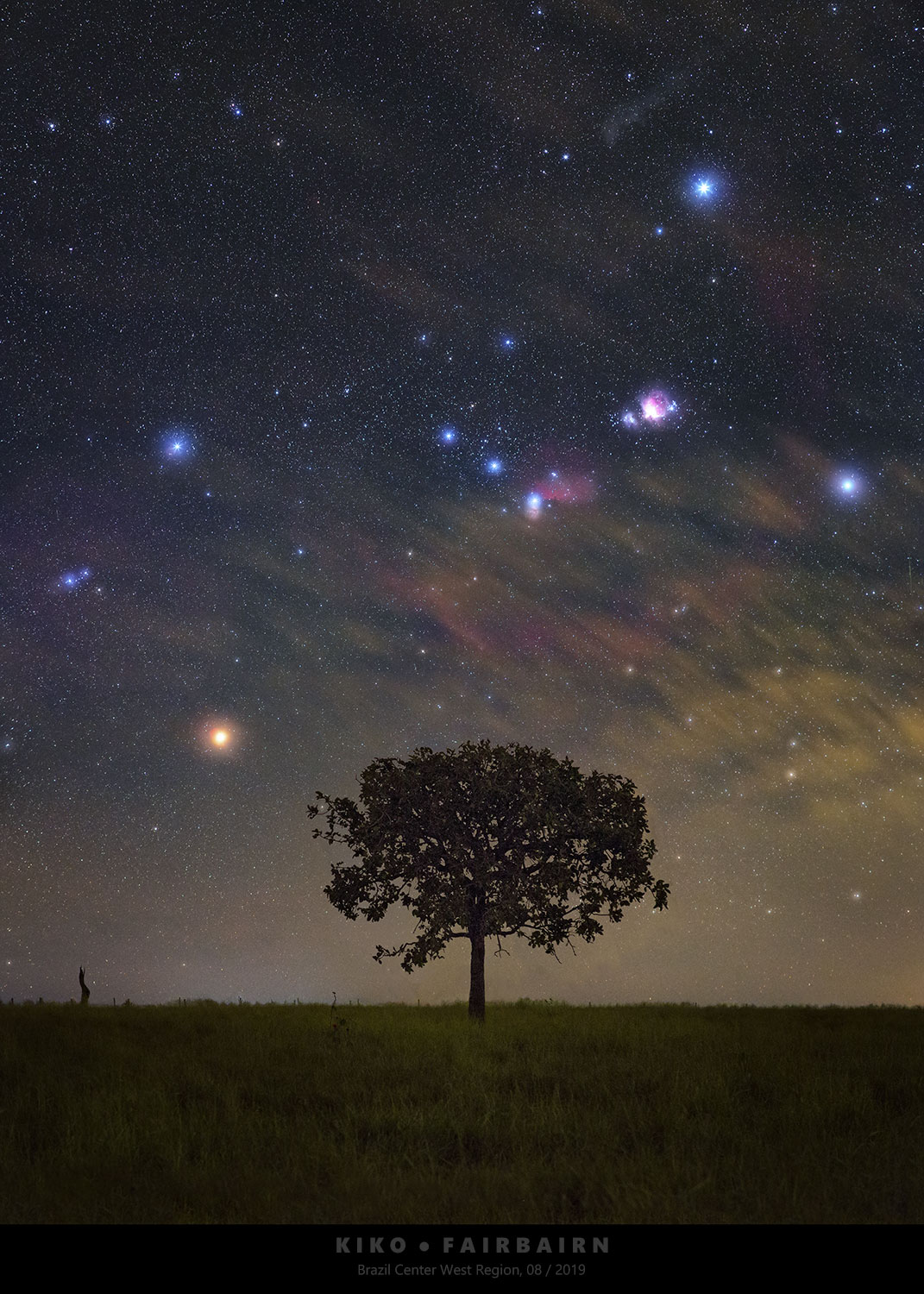 APOD: 2019 September 30 – Orion Rising over Brazil