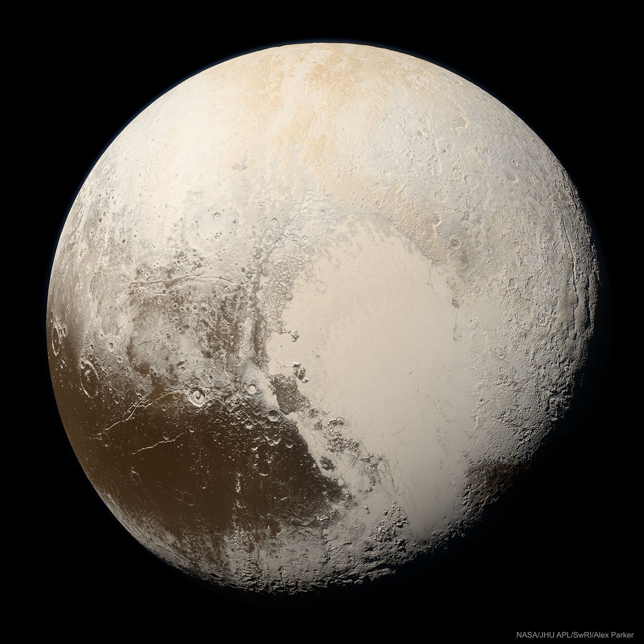 APOD: 2019 September 10 – Pluto in True Color