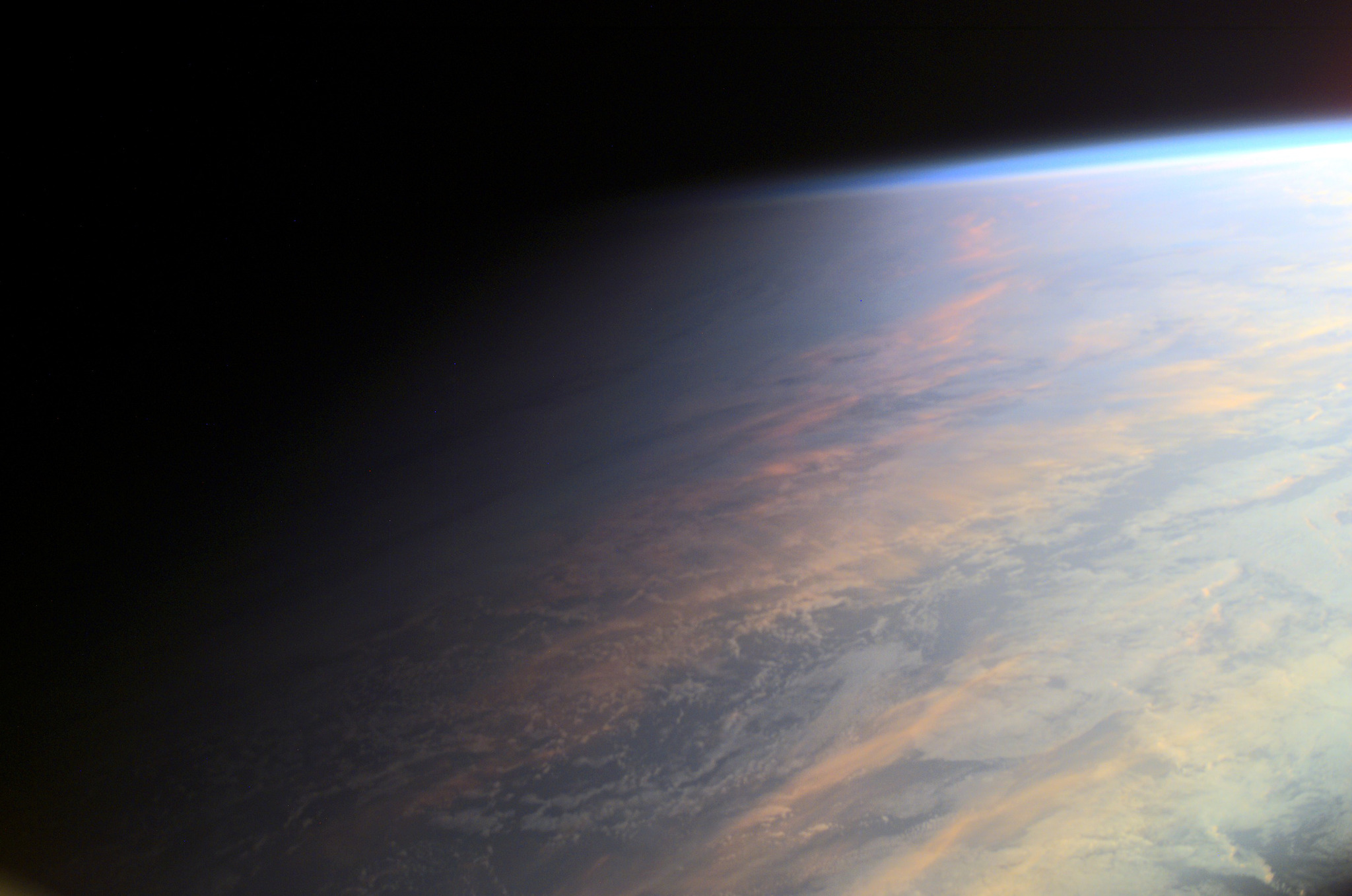 APOD: 2020 April 22 – Planet Earth at Twilight
