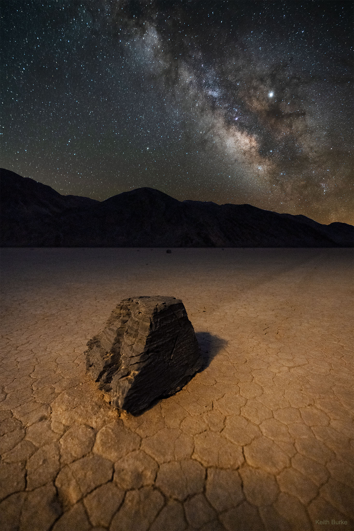 APOD: 2020 April 13 – A Sailing Stone across Death Valley