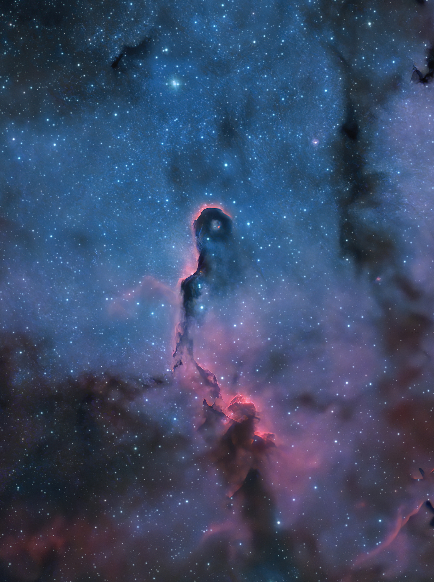 APOD: 2020 August 1 – The Elephant’s Trunk Nebula in Cepheus