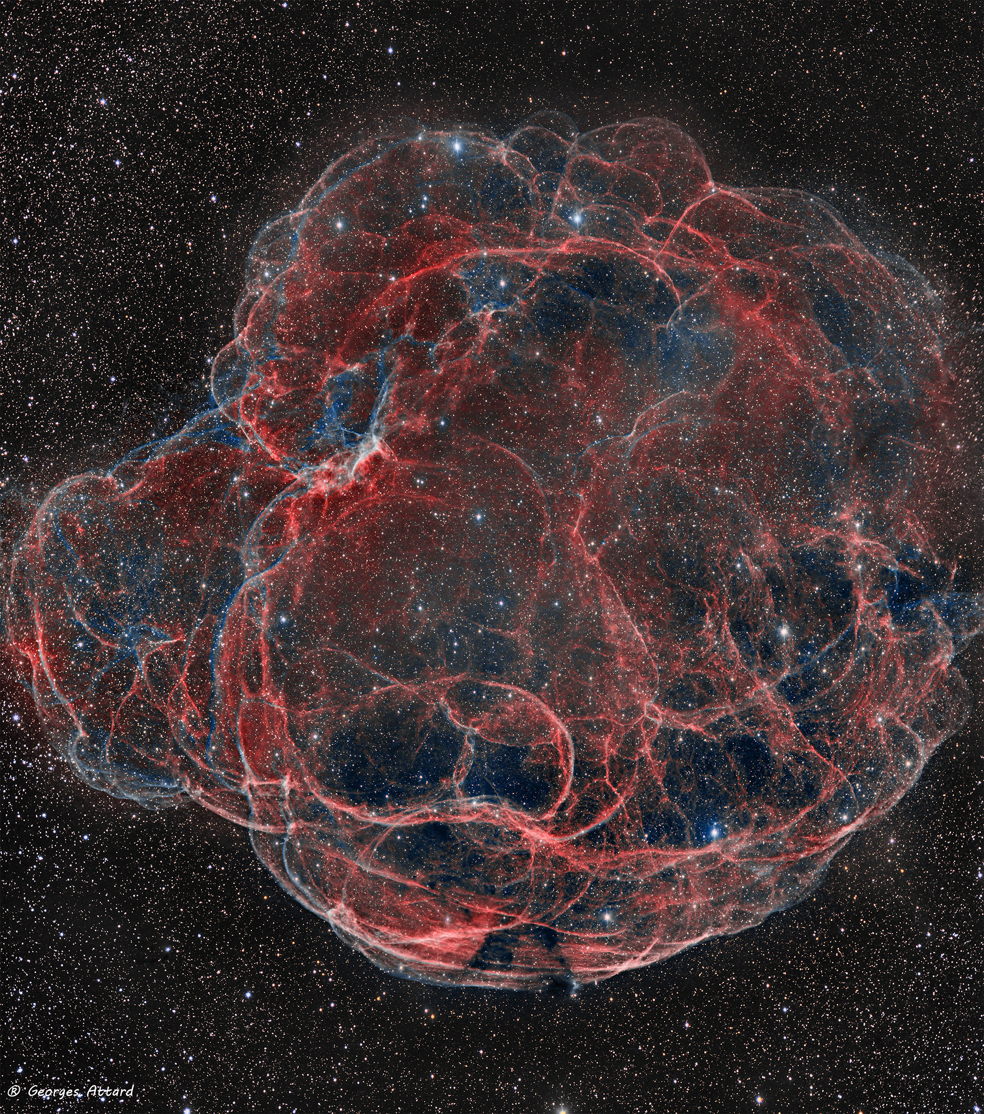 APOD: 2020 December 10 – Simeis 147: Supernova Remnant