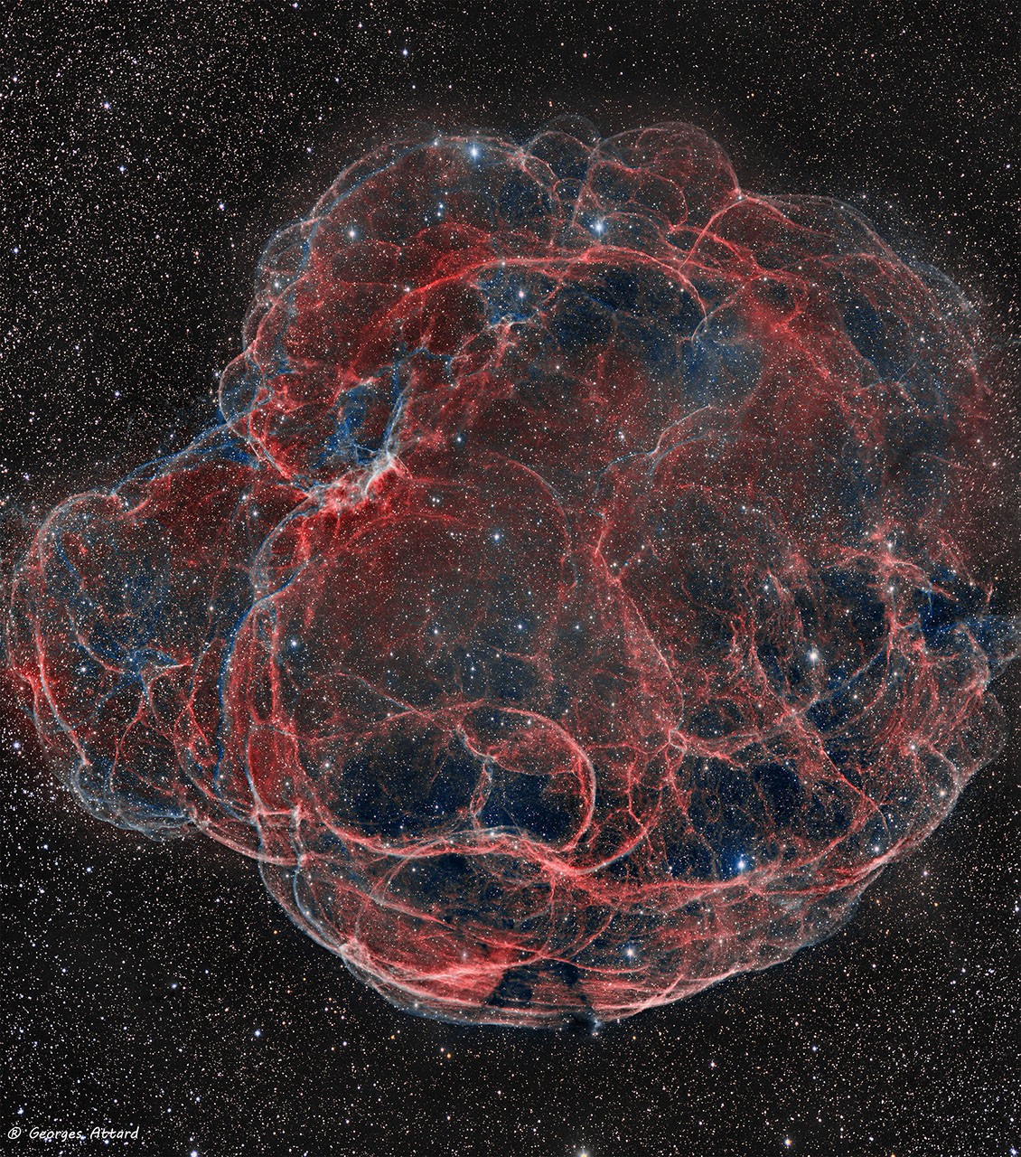 Simeis 147: Supernova Remnant — APOD for 2020-12-10