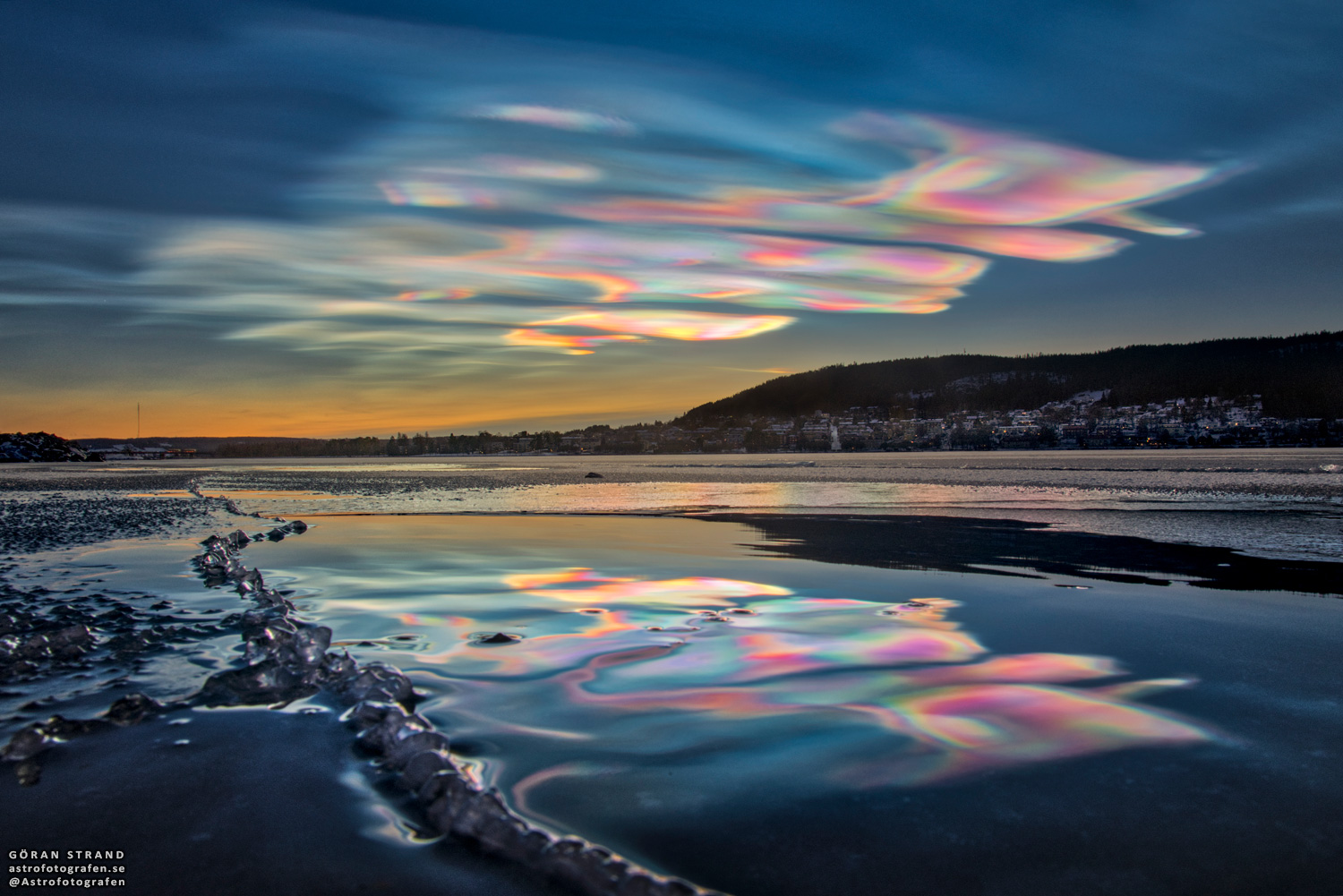 APOD: 2020 January 15 – Iridescent Clouds over Sweden