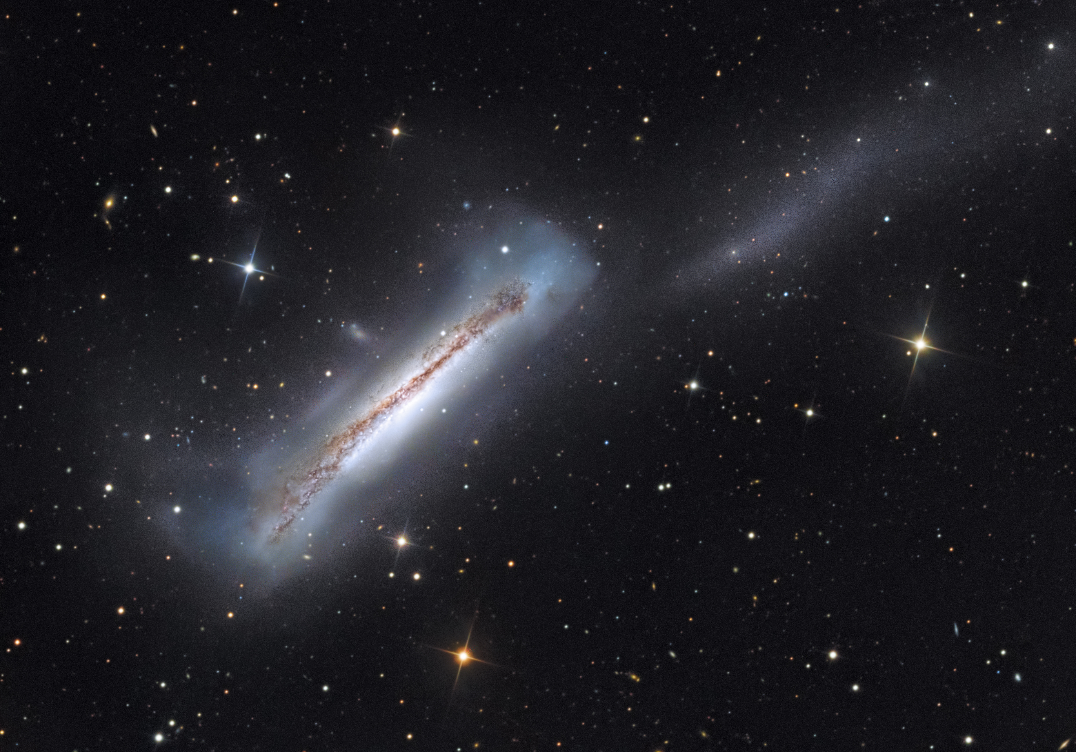 APOD: 2020 June 4 – Portrait of NGC 3628