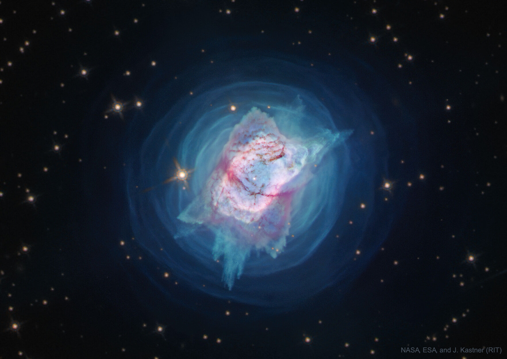 APOD: 2020 June 30 – Bright Planetary Nebula NGC 7027 from Hubble