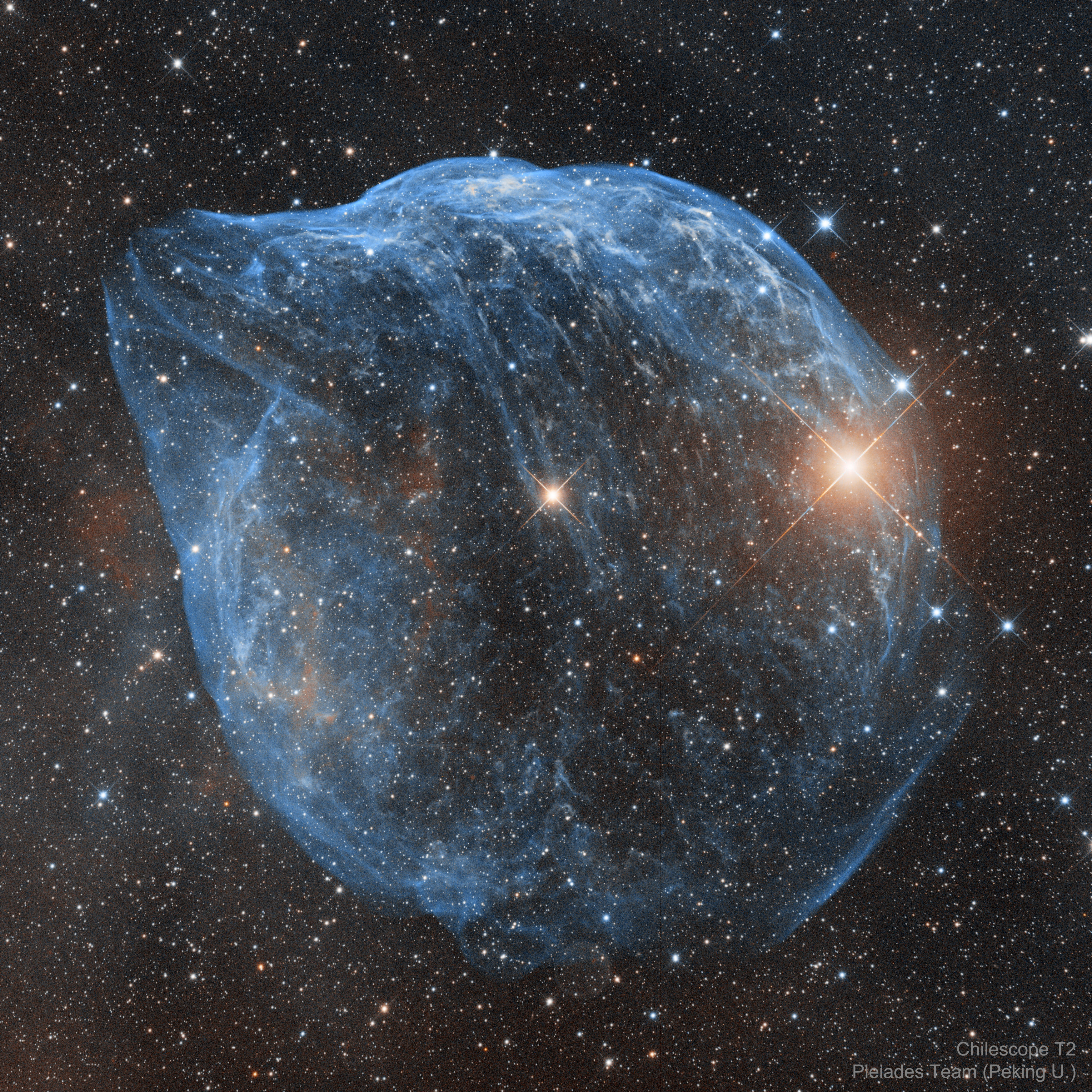 APOD: 2020 March 2 – Sharpless 308: The Dolphin Nebula