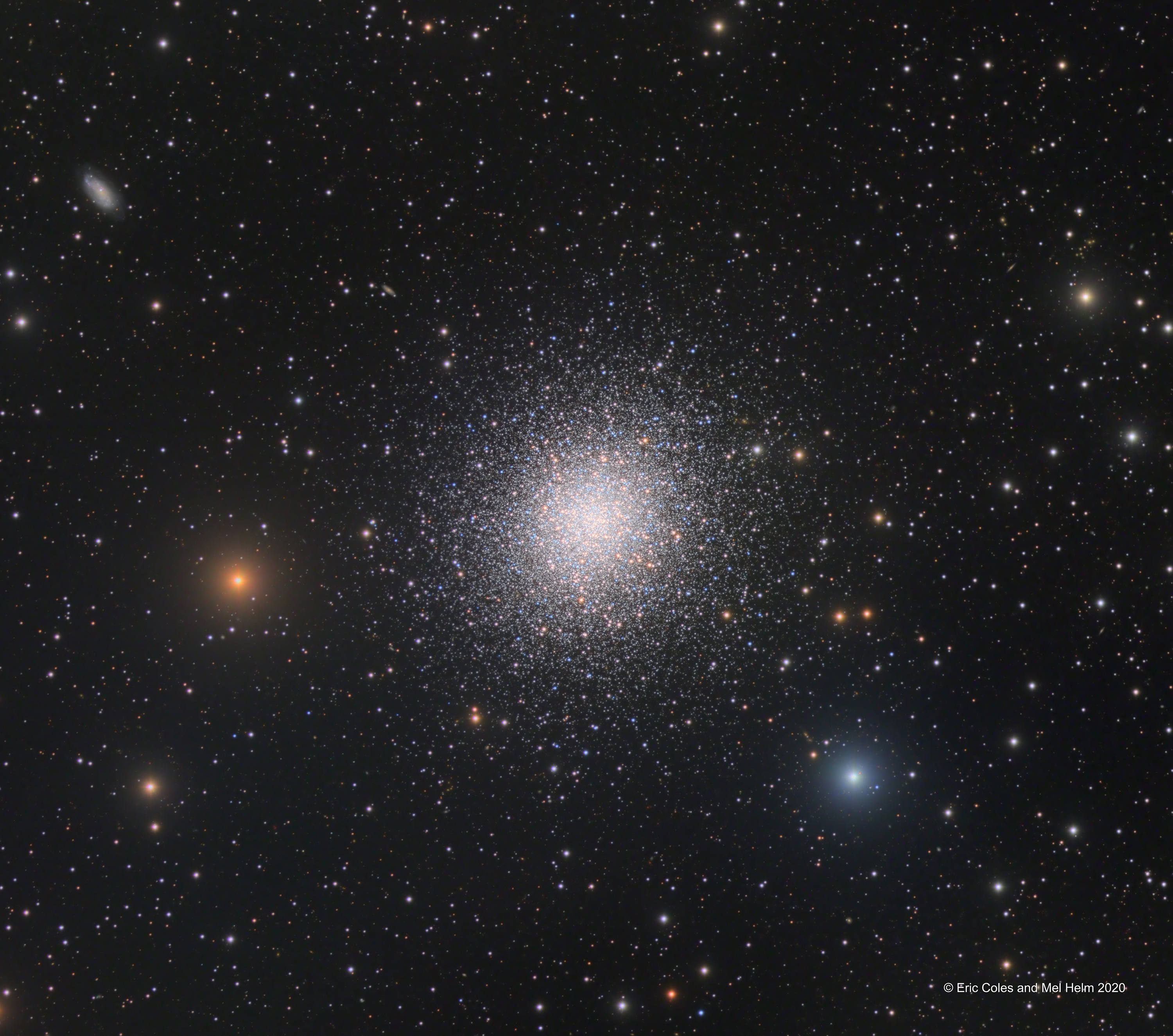 APOD: 2020 March 19 – M13: The Great Globular Cluster in Hercules