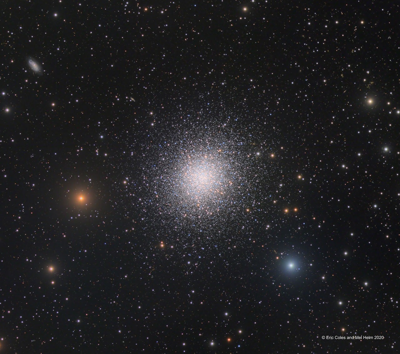 M13: The Great Globular Cluster in Hercules — APOD for 2020-03-19