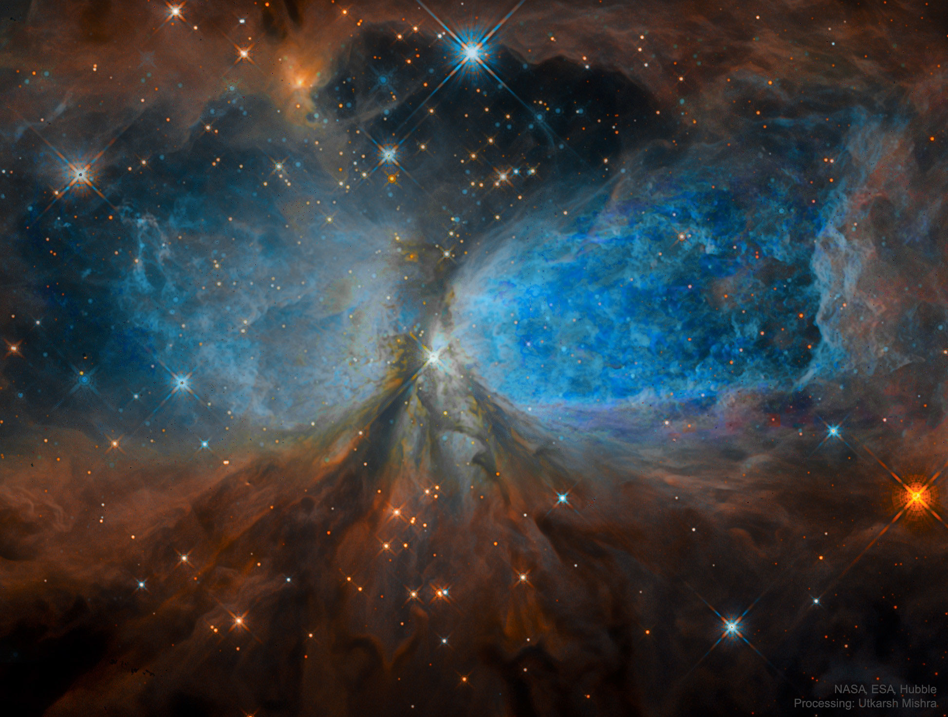 APOD: 2020 March 25 – Star Forming Region S106