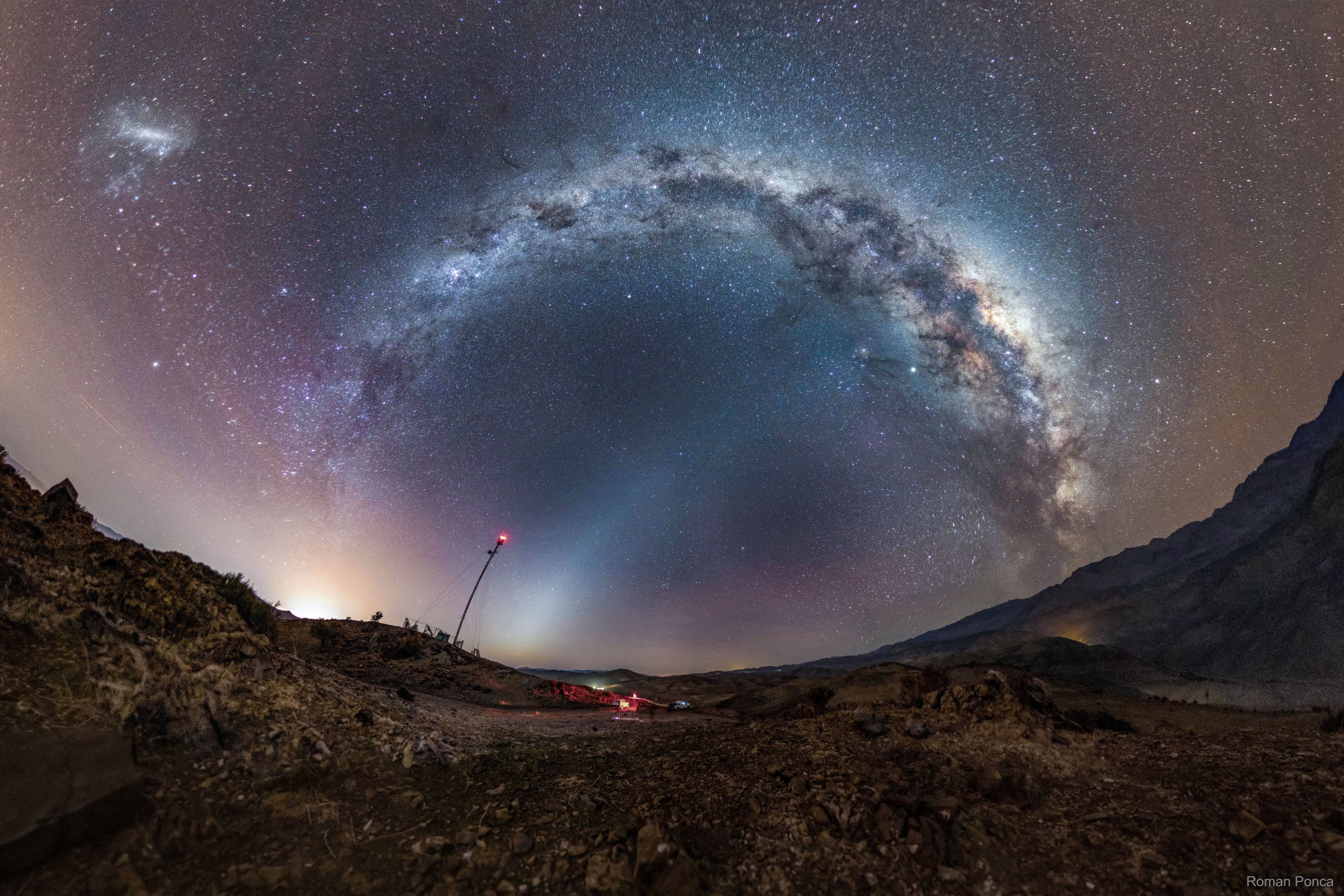 APOD: 2020 March 9 – Milky Way and Zodiacal Light over Chile