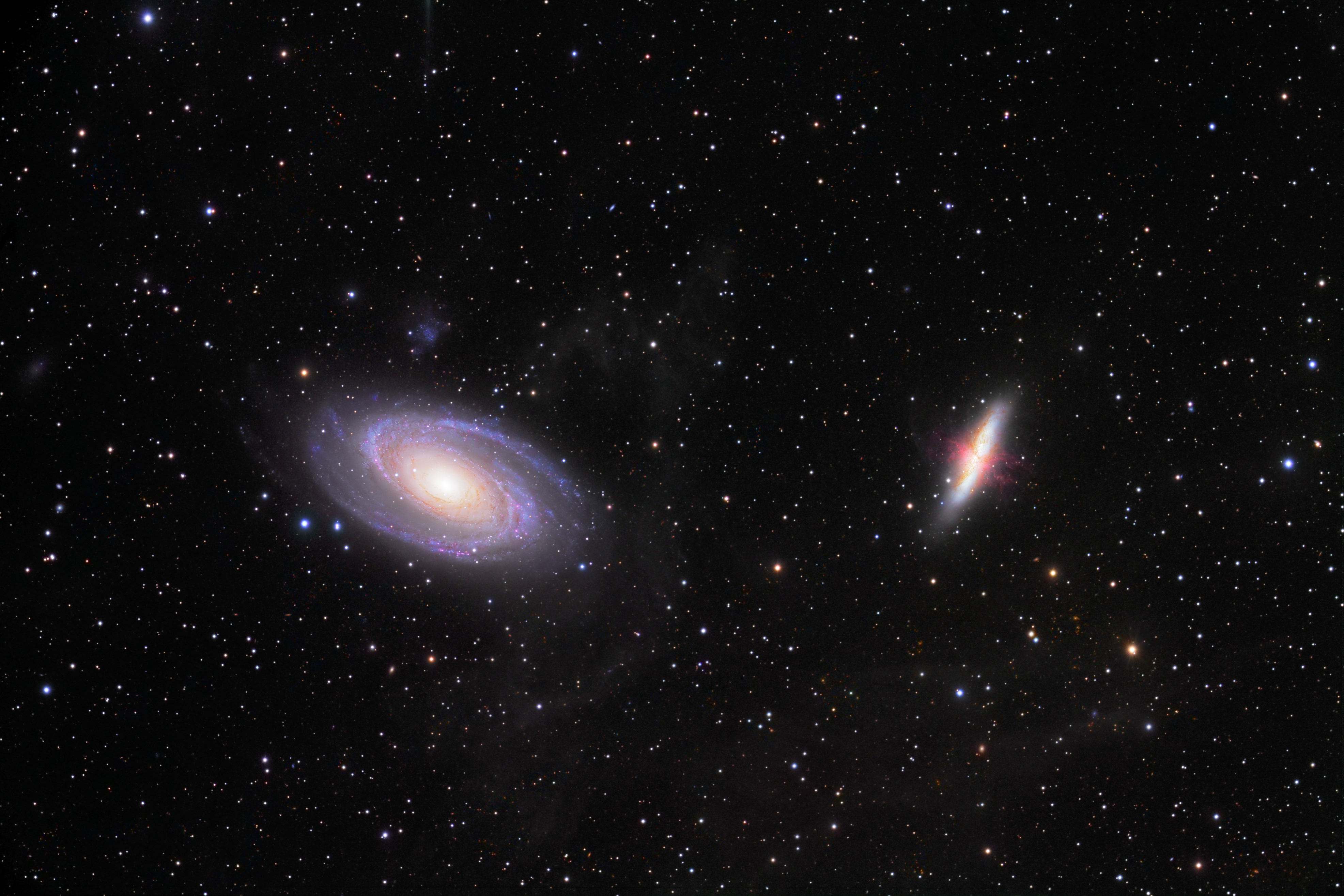 APOD: 2020 May 15 – Galaxy Wars: M81 and M82