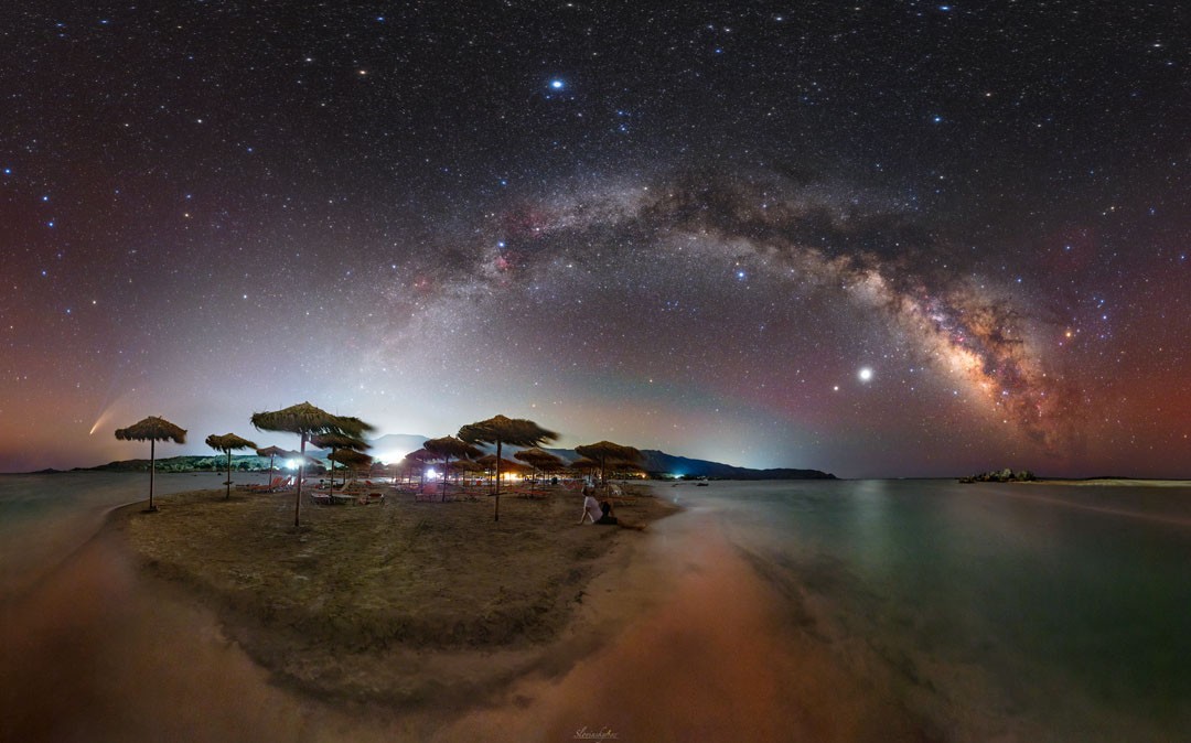 Light and Glory over Crete — APOD for 2020-11-16