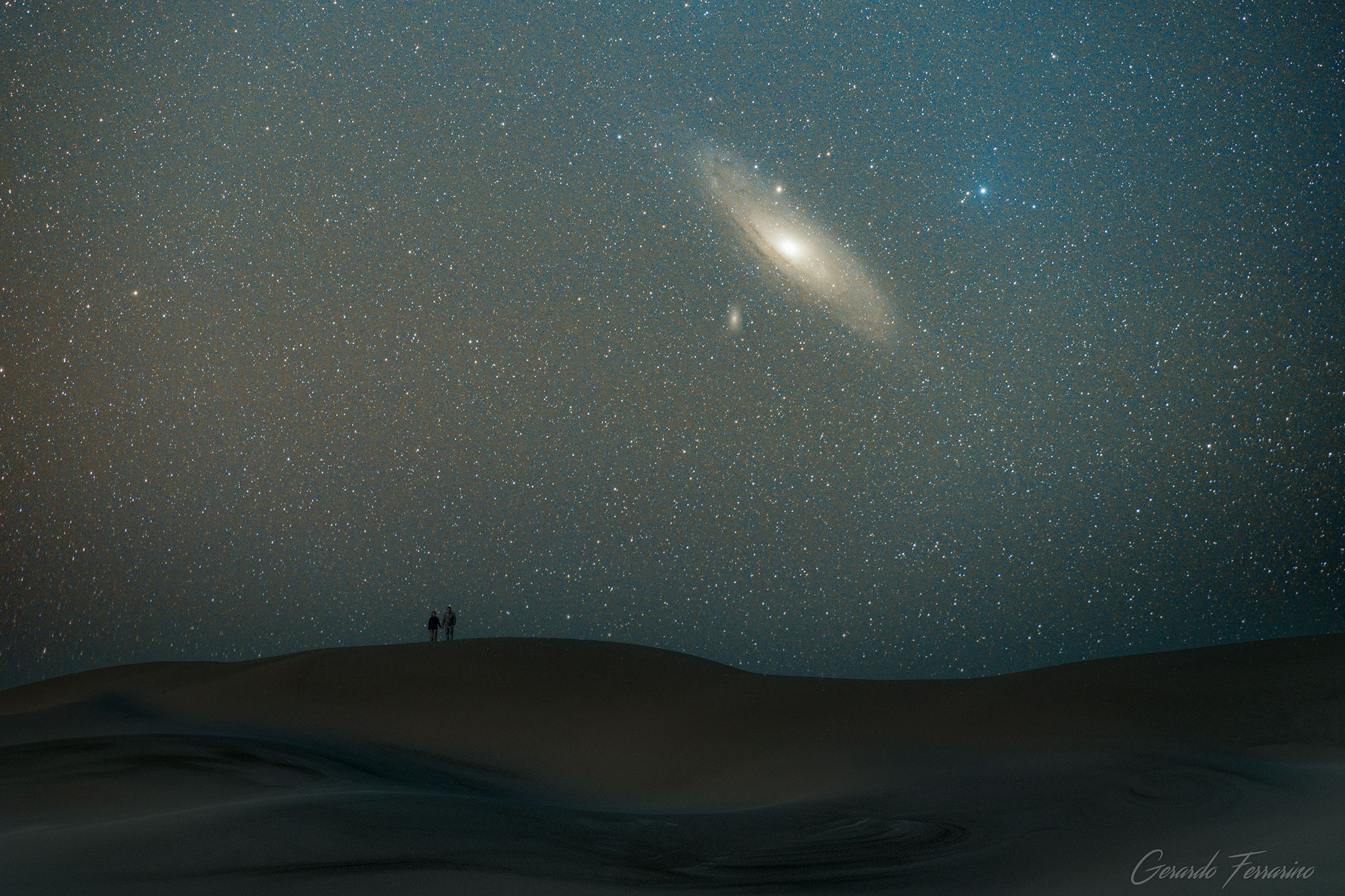 APOD: 2020 November 25 – Andromeda over Patagonia