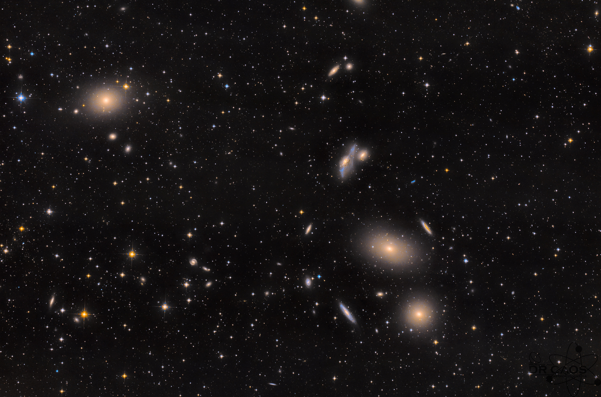 APOD: 2020 October 10 – Virgo Cluster Galaxies