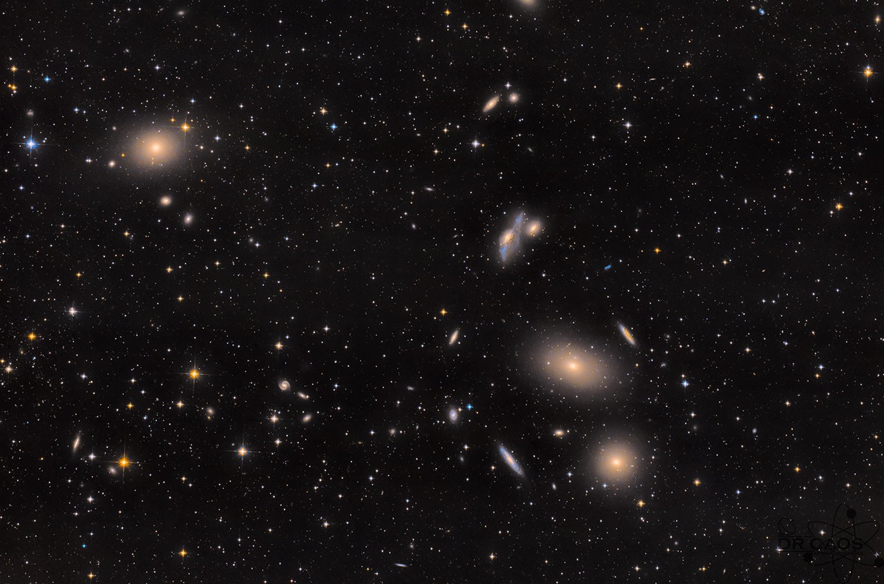 Virgo Cluster Galaxies — APOD for 2020-10-10