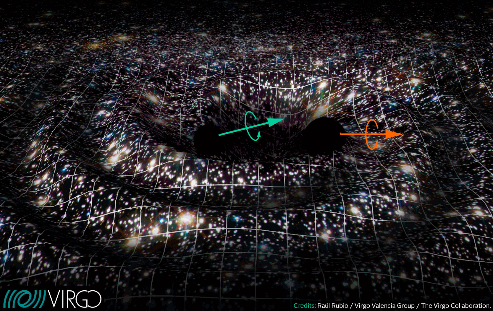 APOD: 2020 September 8 – GW190521: Unexpected Black Holes Collide