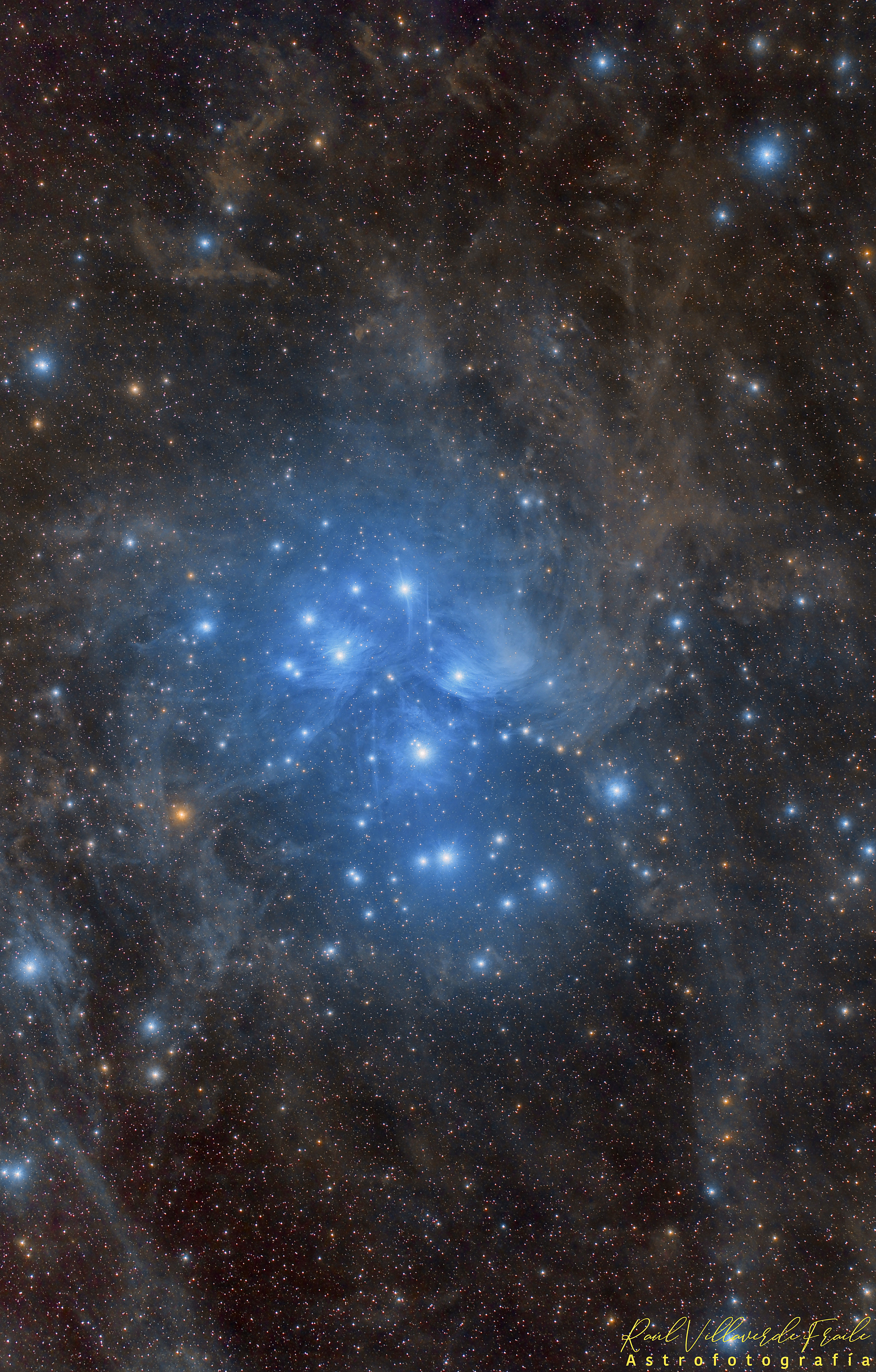 APOD: 2020 September 9 – Pleiades: The Seven Sisters Star Cluster