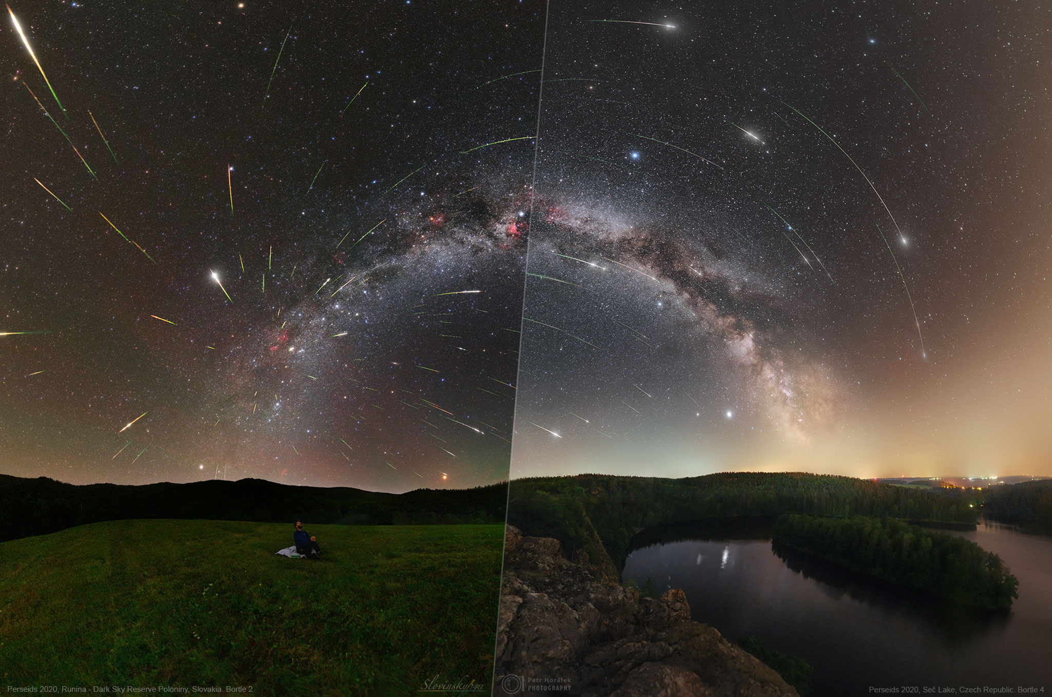 APOD: 2021 August 9 – Perseus and the Lost Meteors