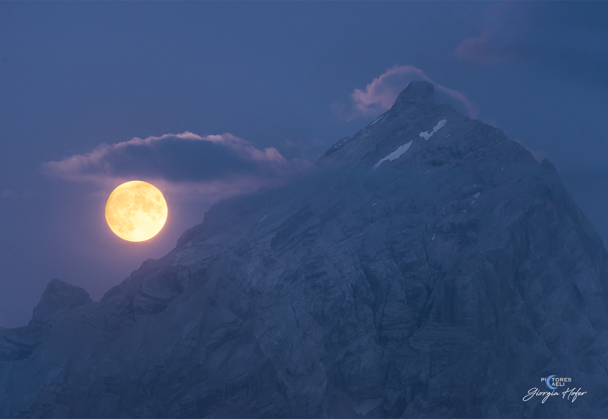 APOD: 2021 August 26 – A Blue Hour Full Moon