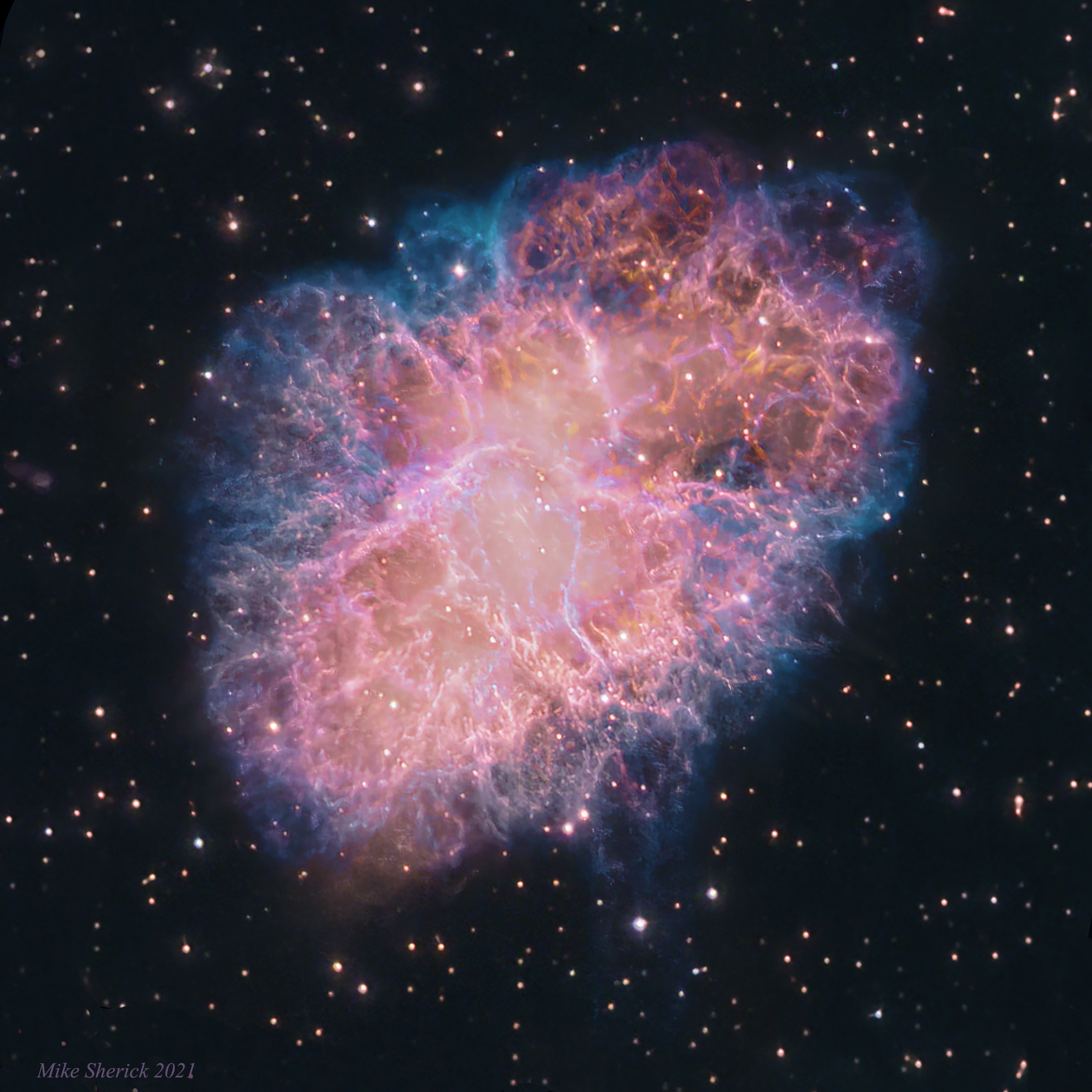 APOD: 2021 December 24 – M1: The Crab Nebula