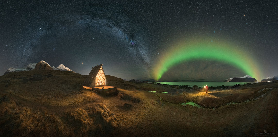APOD: 2021 January 13 – Arches Across an Arctic Sky