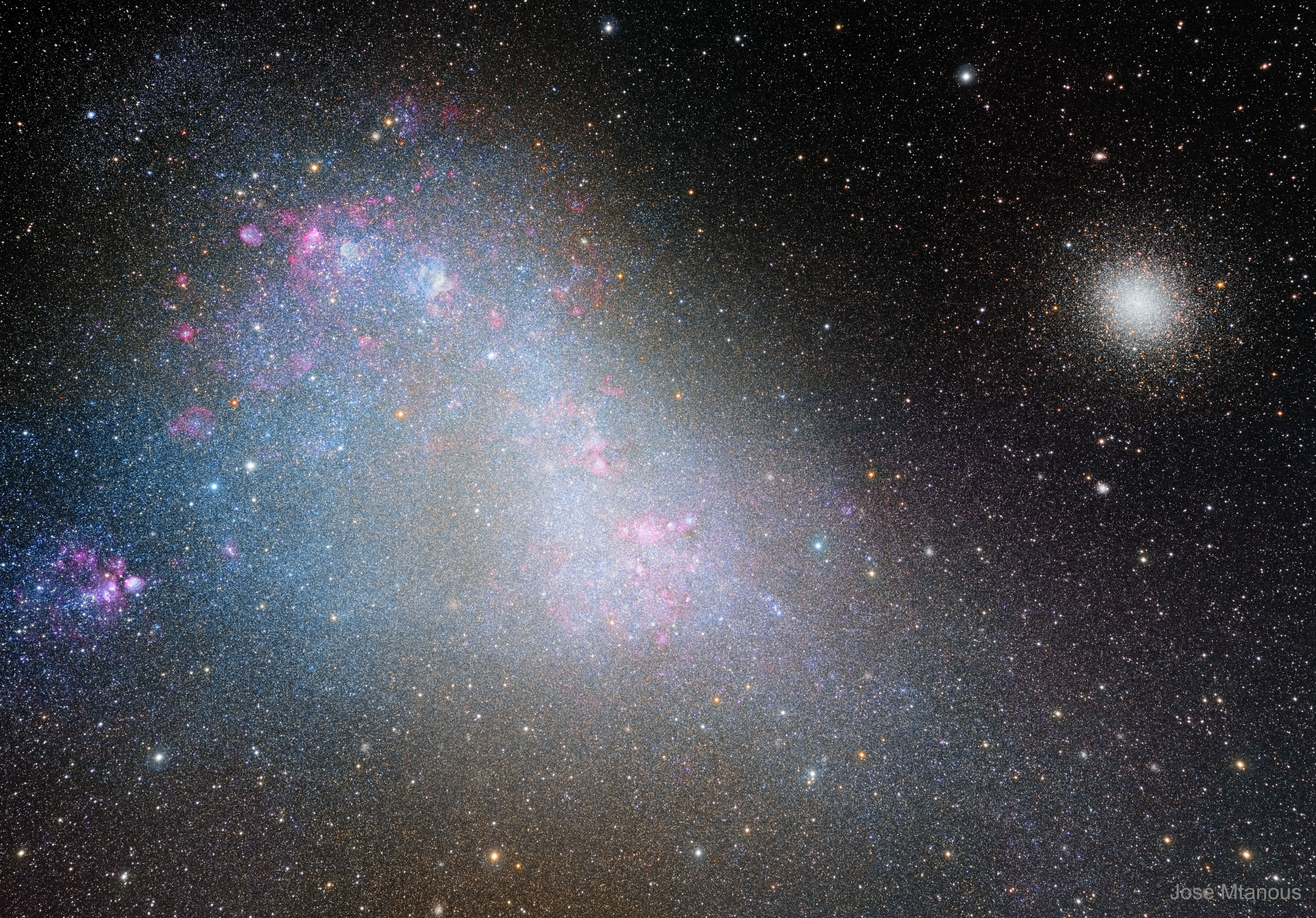 APOD: 2021 January 5 – The Small Cloud of Magellan