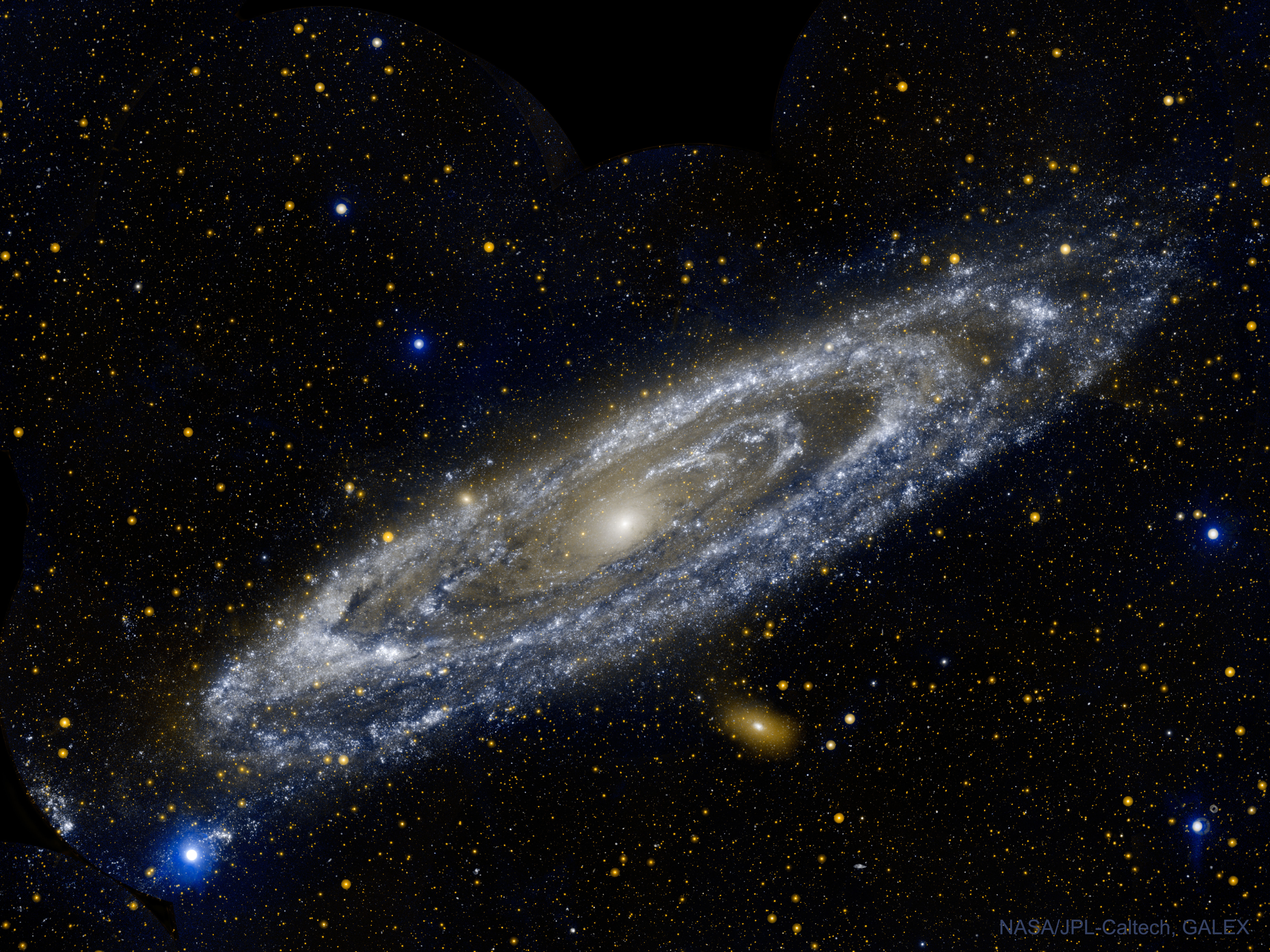 APOD: 2021 July 18 – The Andromeda Galaxy in Ultraviolet